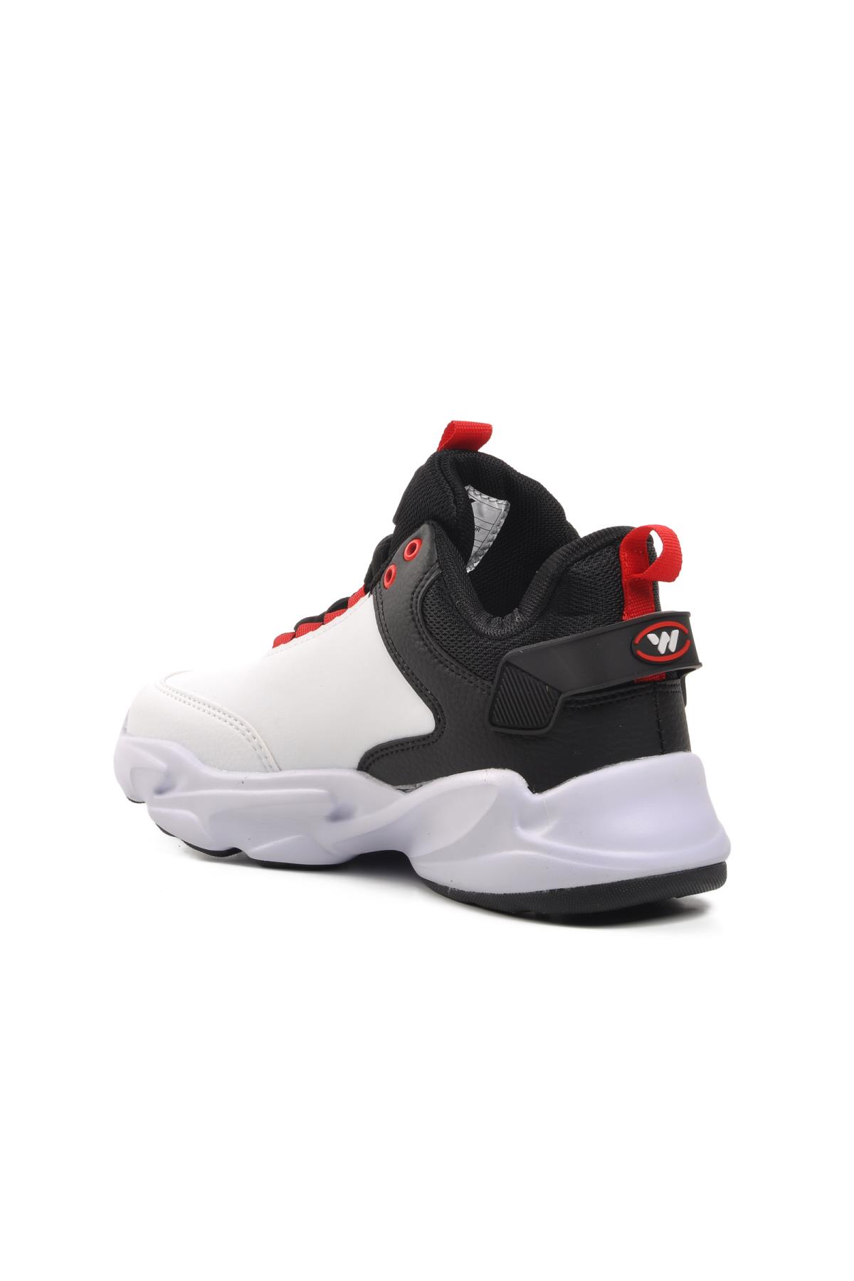 Slam Dunk Beyaz Bağcıklı Unisex Basketbol Ayakkabısı - Görsel 5