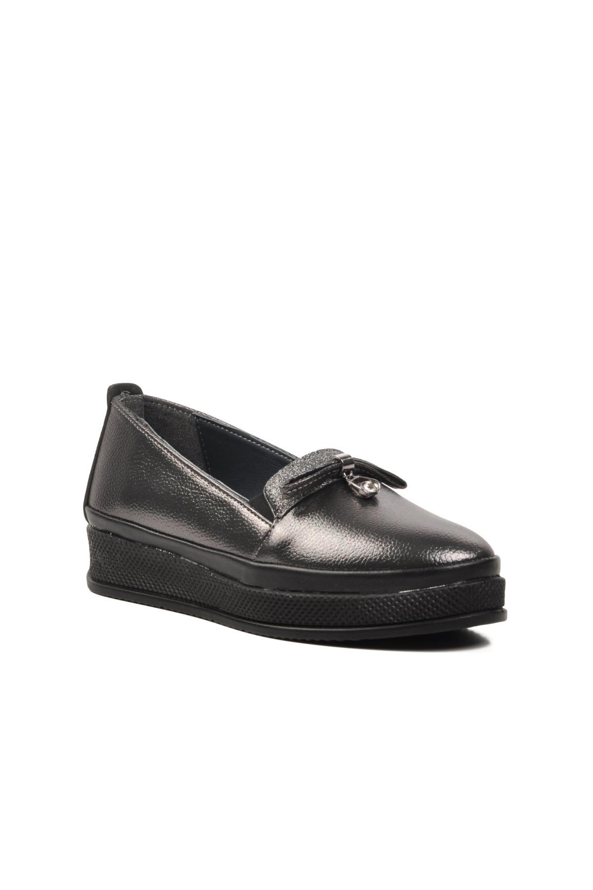 673426 Platin Kadın Günlük Ayakkabı - Görsel 2