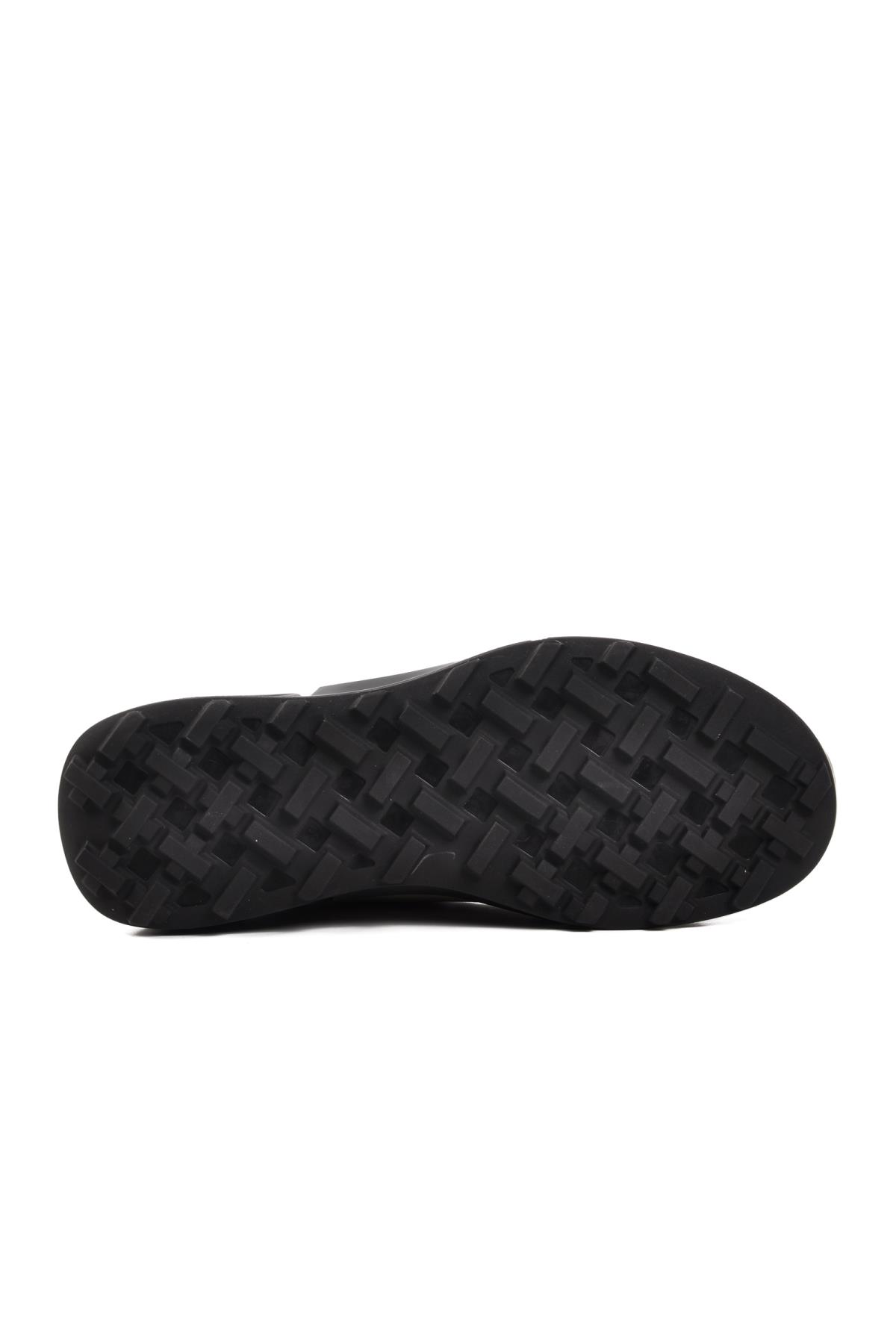 152-18484 Bej Nubuk Hakiki Deri Erkek Casual Ayakkabı - Görsel 6