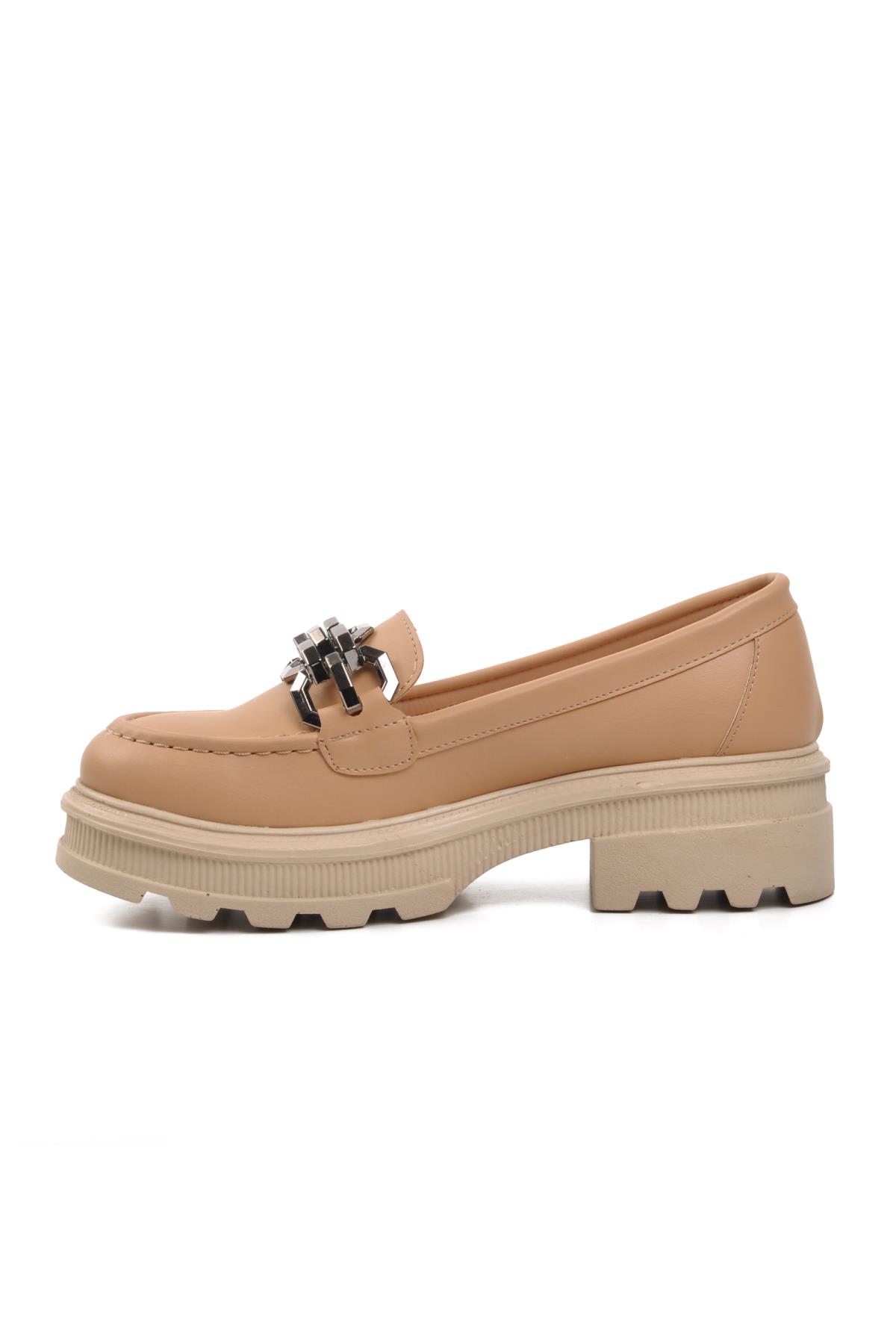 572327 Nude Kadın Casual Ayakkabı - Görsel 4