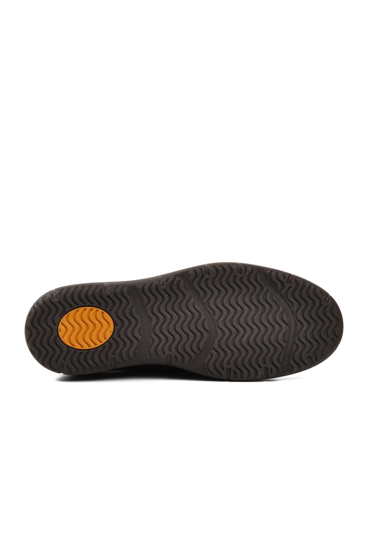 4065 Kahverengi Hakiki Deri Erkek Günlük Ayakkabı - Görsel 6