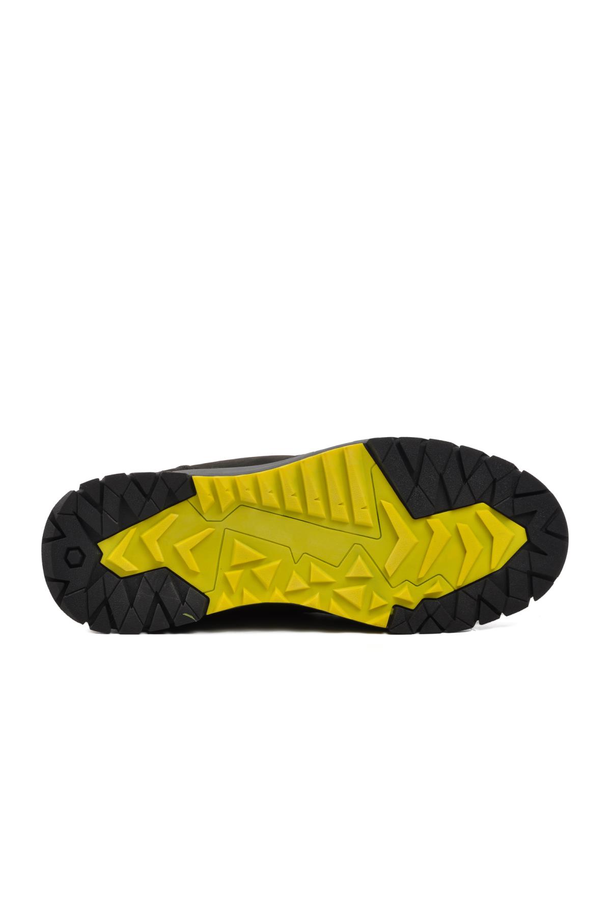 152-18497 Siyah Hakiki Deri Erkek Casual Ayakkabı - Görsel 8