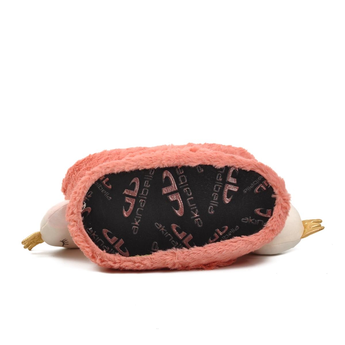 Kuğulu Fuşya Kadın Panduf - Görsel 3