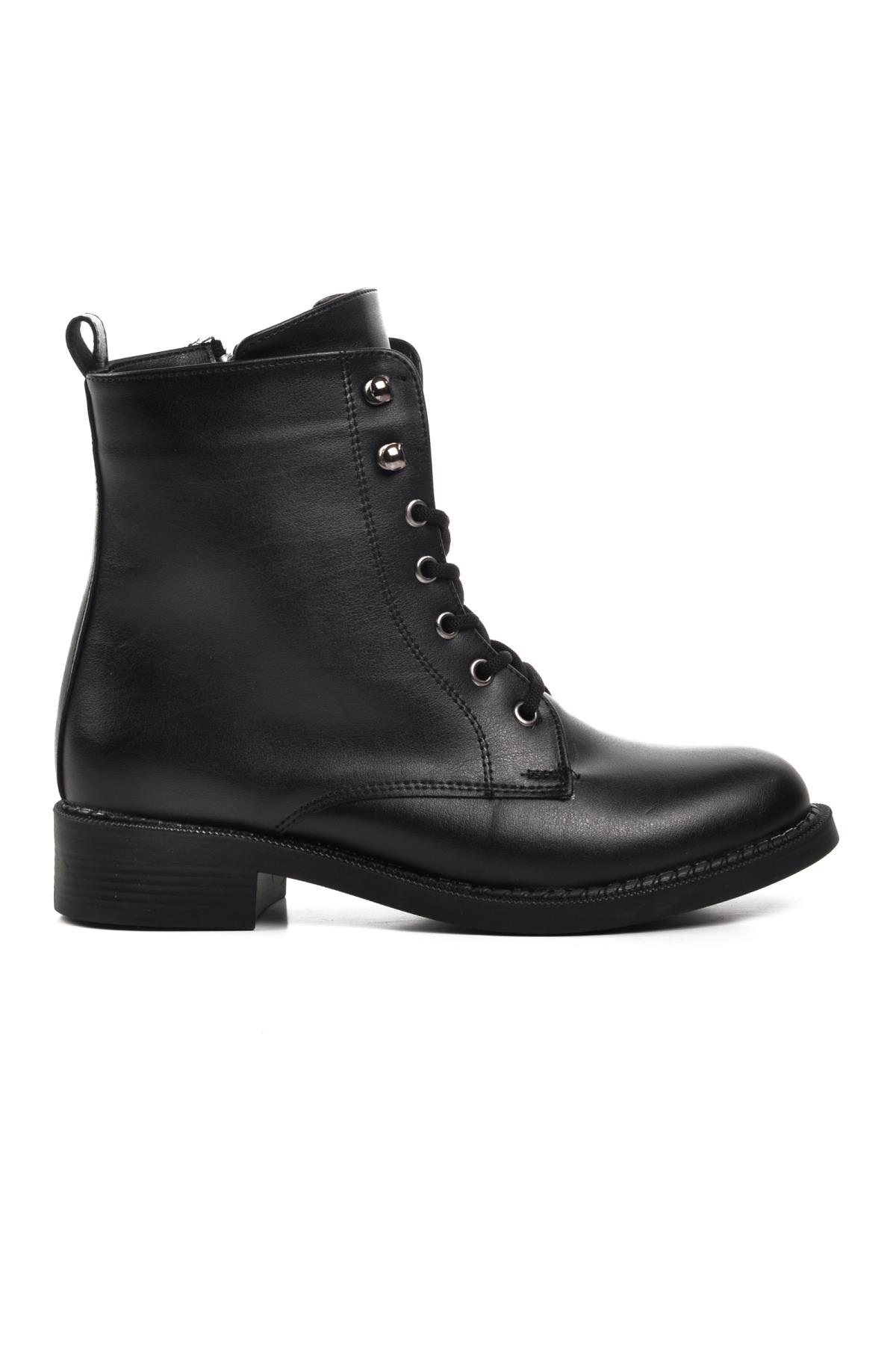 224540 Siyah İçi Polarlı Kadın Bot - Görsel 3