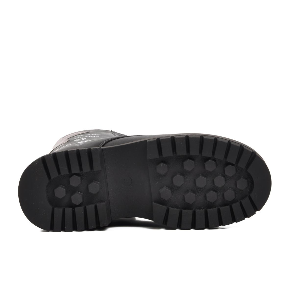 1566-F Siyah İçi Polarlı Kız Çocuk Bot - Görsel 3