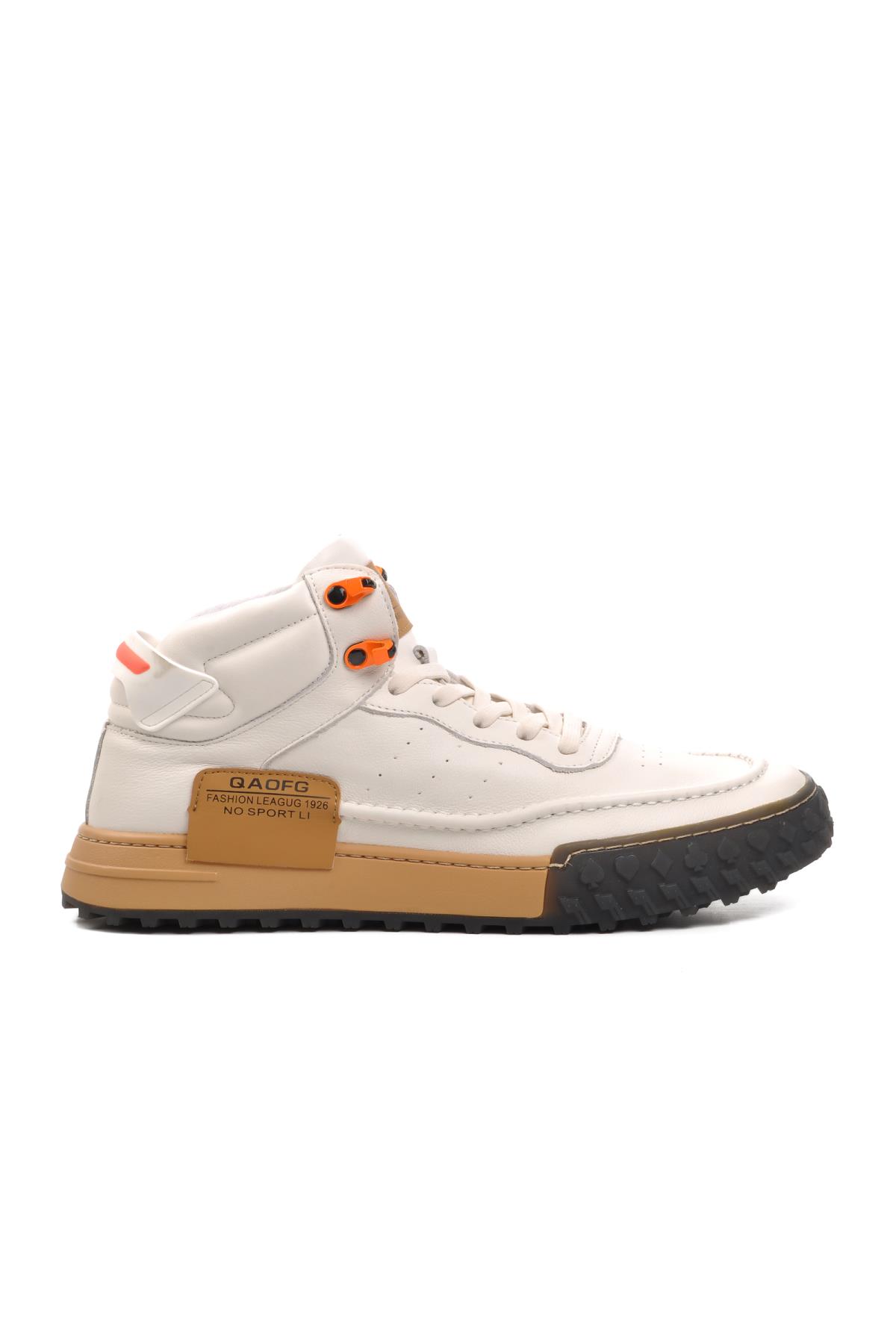 23K501 Beyaz Erkek Sneaker - Görsel 6