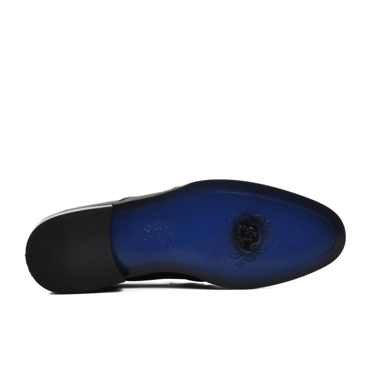 6515 Siyah Hakiki Deri Erkek Klasik Ayakkabı - Görsel 3