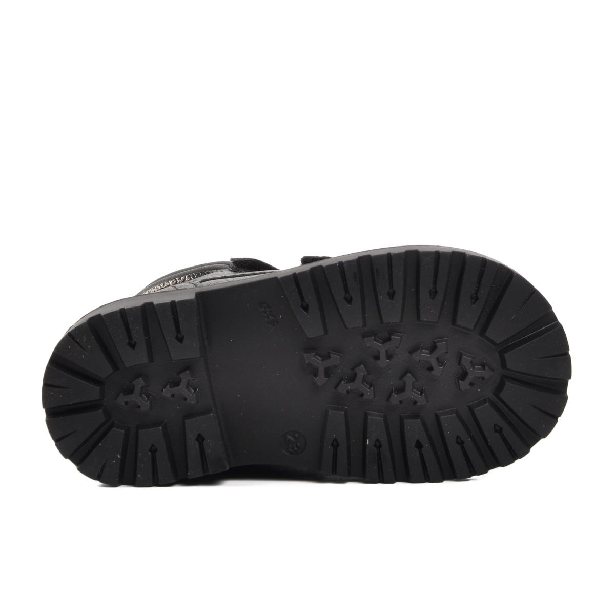 Ctaye-B Platin-Siyah İçi Polarlı Bebek Bot - Görsel 3