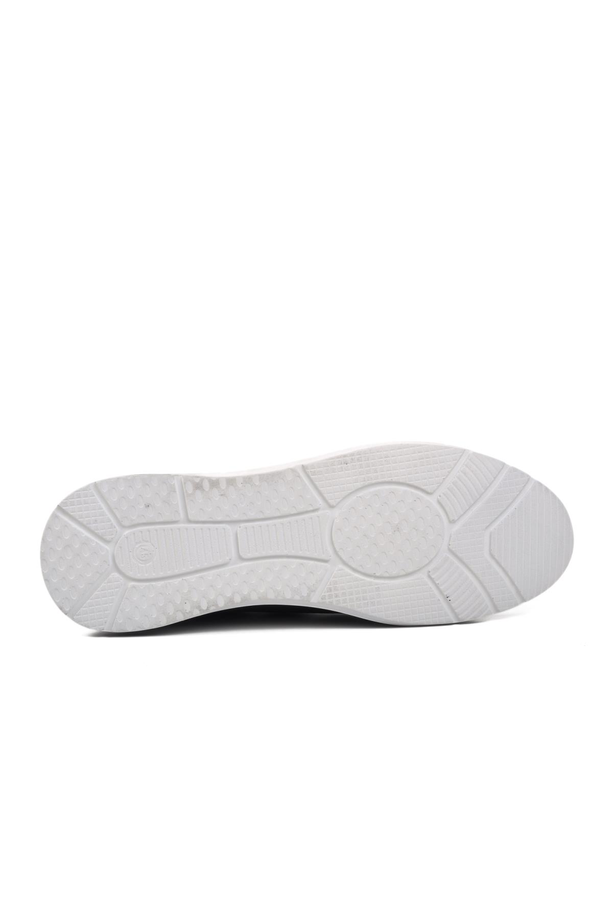 4384 Siyah Nubuk Hakiki Deri Erkek Casual Ayakkabı - Görsel 8