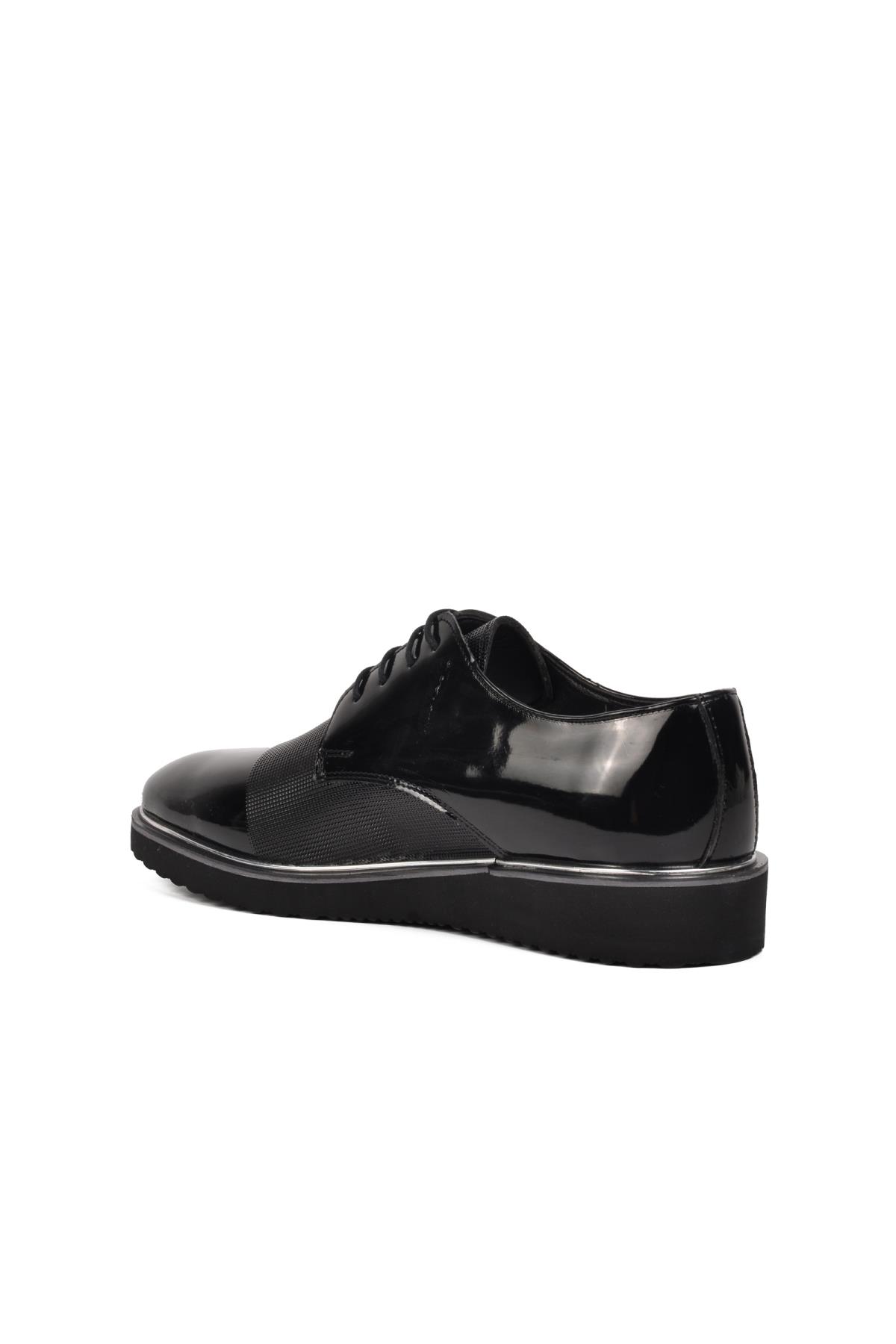 P400 Siyah Rugan Erkek Günlük Ayakkabı - Görsel 5