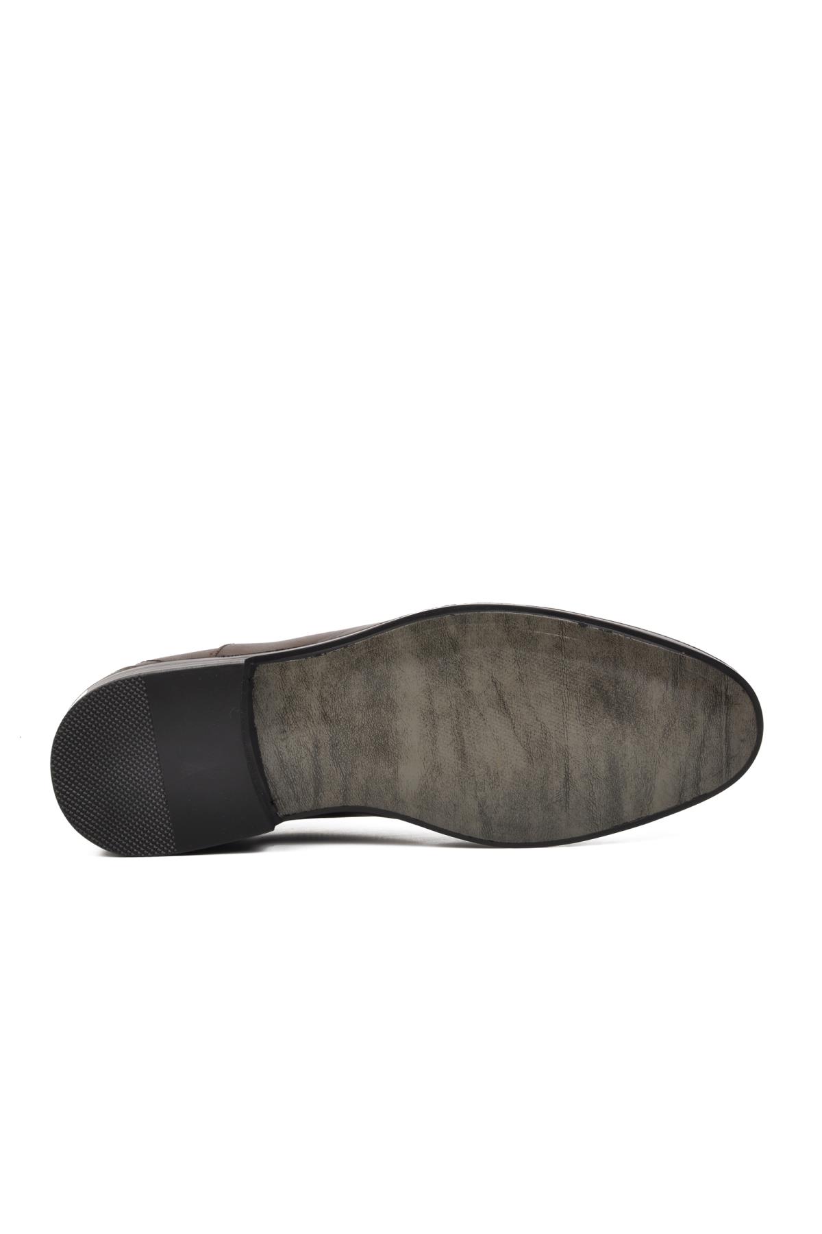 Premium 03259 Kahve Hakiki Deri Erkek Klasik Ayakkabı - Görsel 6