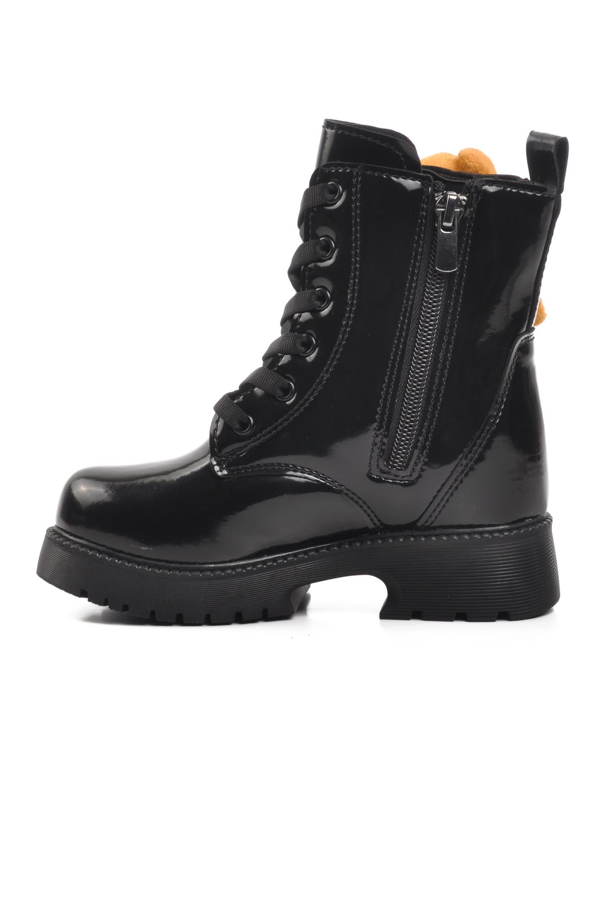 Pegasi-P Siyah İçi Kürklü Kız Çocuk Bot - Görsel 4