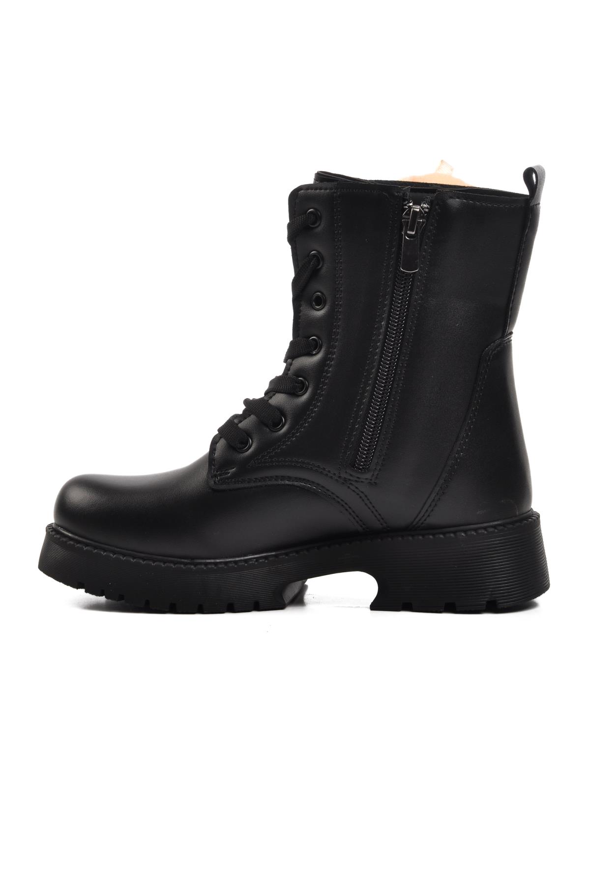 Pegasi-F Siyah İçi Kürklü Kız Çocuk Bot - Görsel 4