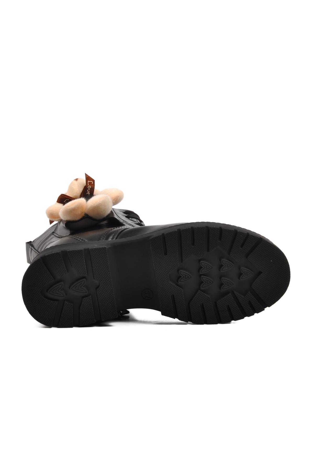 Pegasi-F Siyah İçi Kürklü Kız Çocuk Bot - Görsel 6