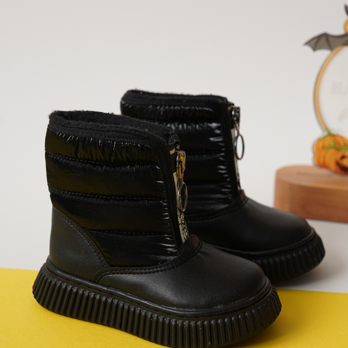 Garantili D078 Günlük Ortopedik Kız Çocuk Soğuk Geçirmez Bot - Görsel 7