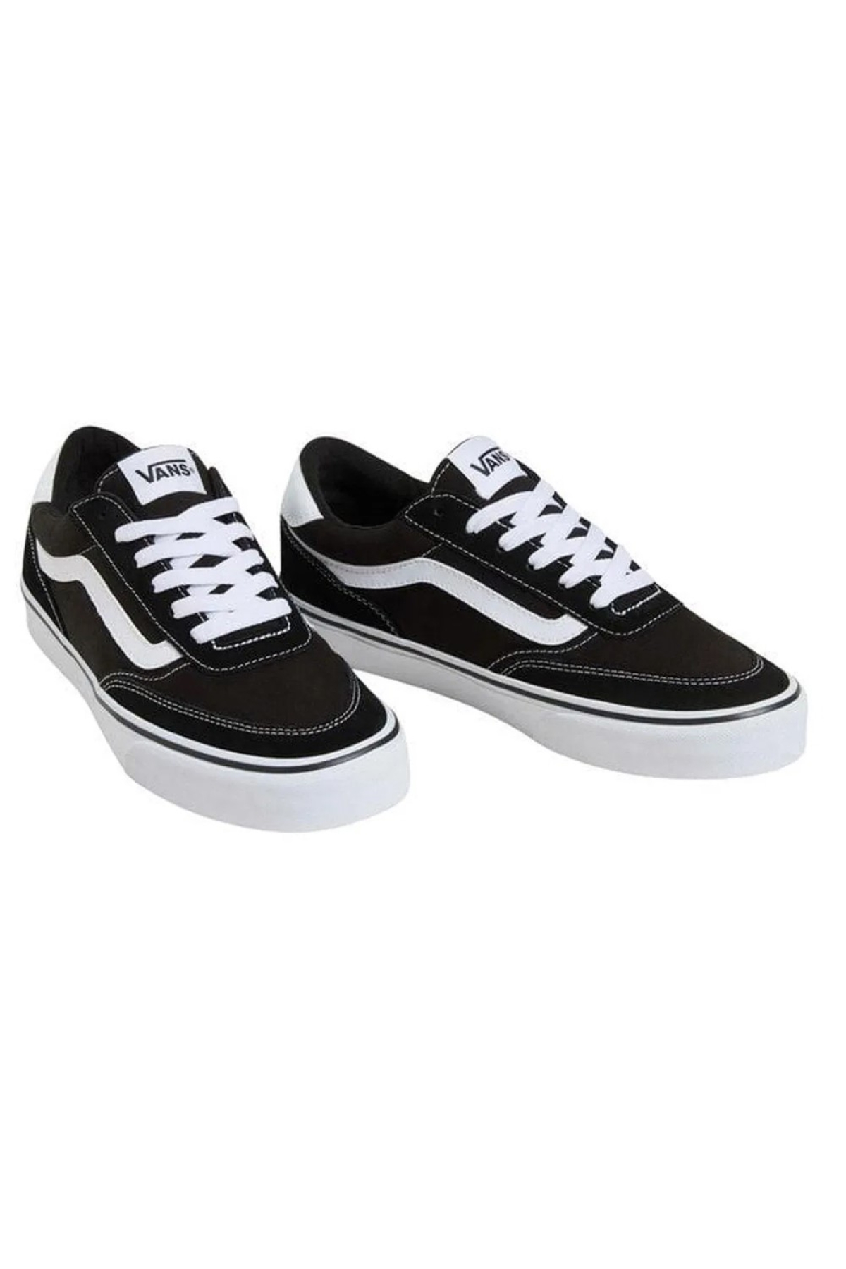 Brooklyn Ls Sude/canvas Black/white Vn000d7qba21 - Görsel 3