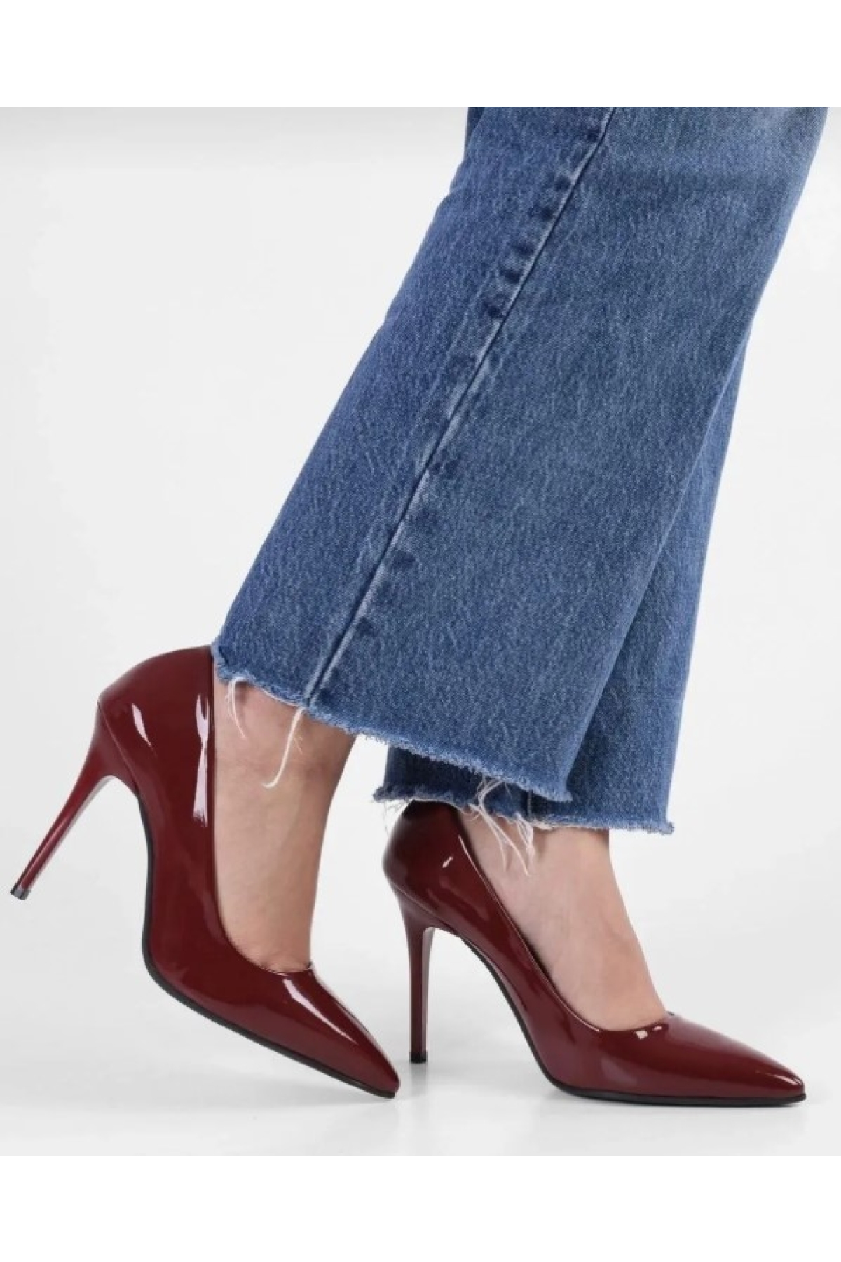 Kadın İnce Topuklu Stiletto Ayakkabı - Görsel 2