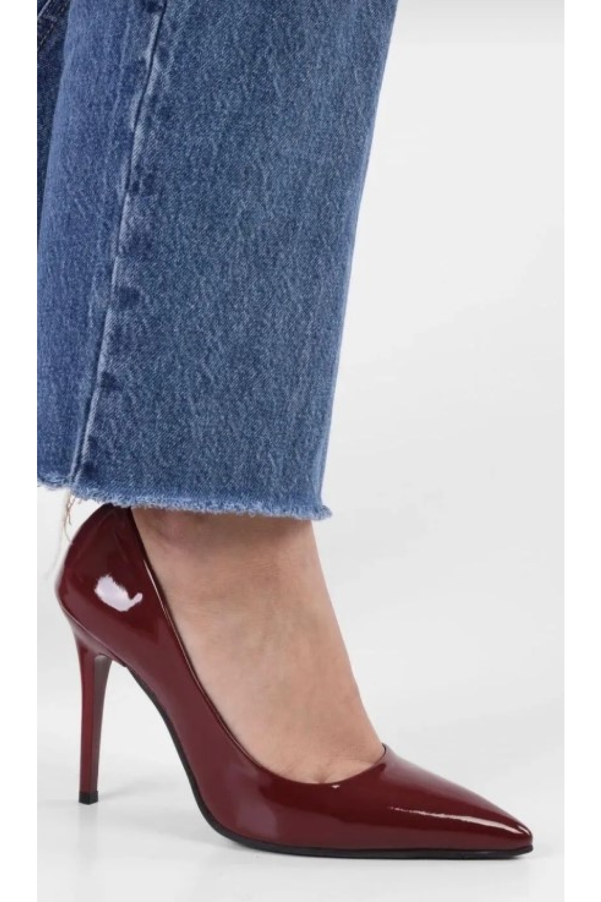 Kadın İnce Topuklu Stiletto Ayakkabı - Görsel 3