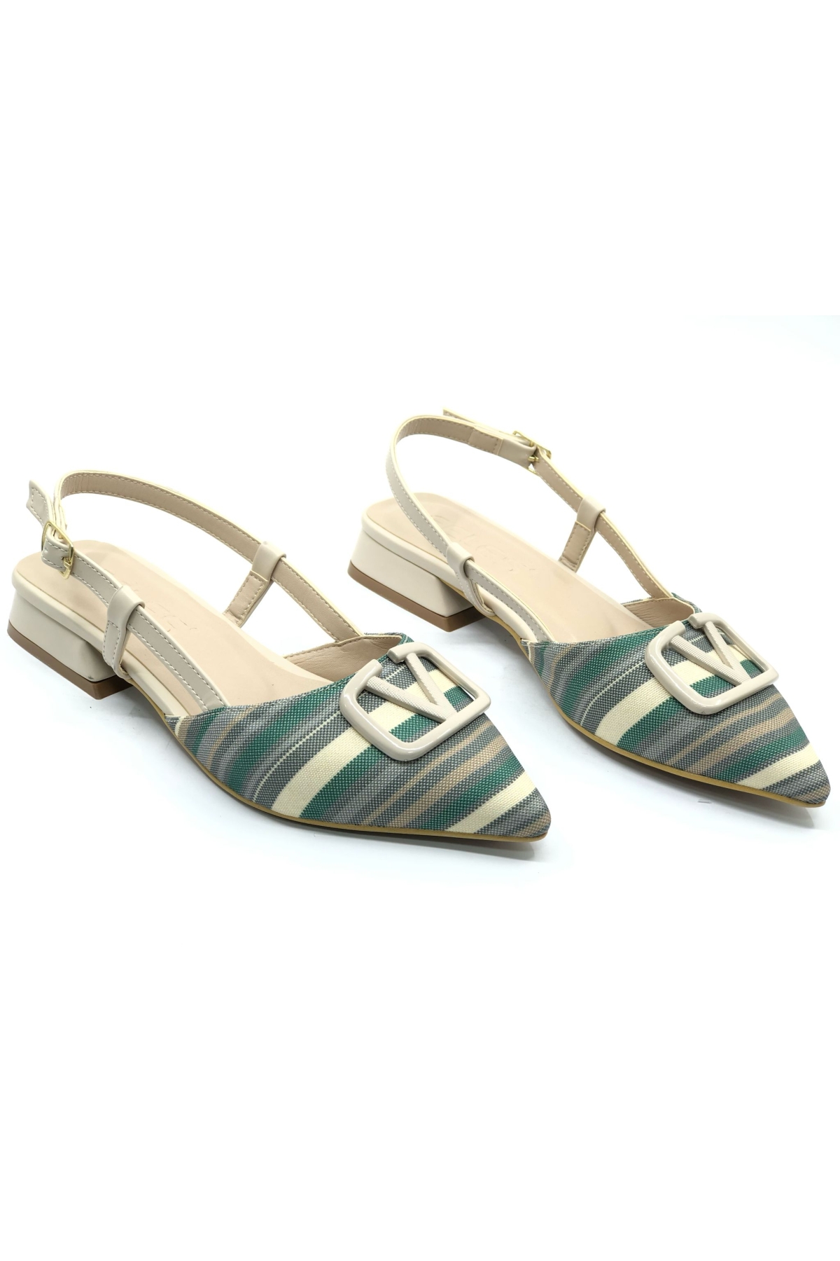 01-902 V Toka Kadın Babet Ayakkabı - Görsel 4