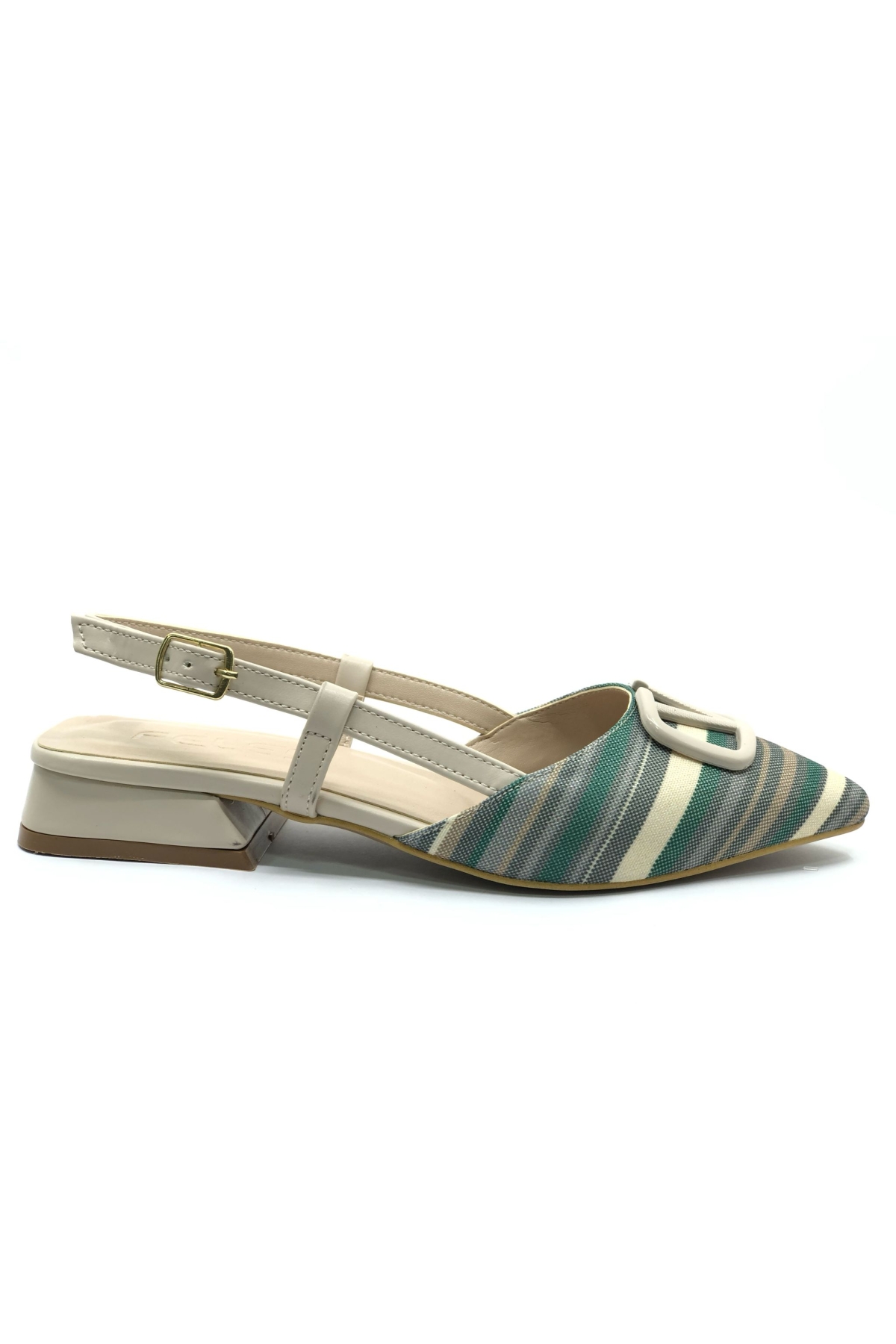 01-902 V Toka Kadın Babet Ayakkabı - Görsel 5