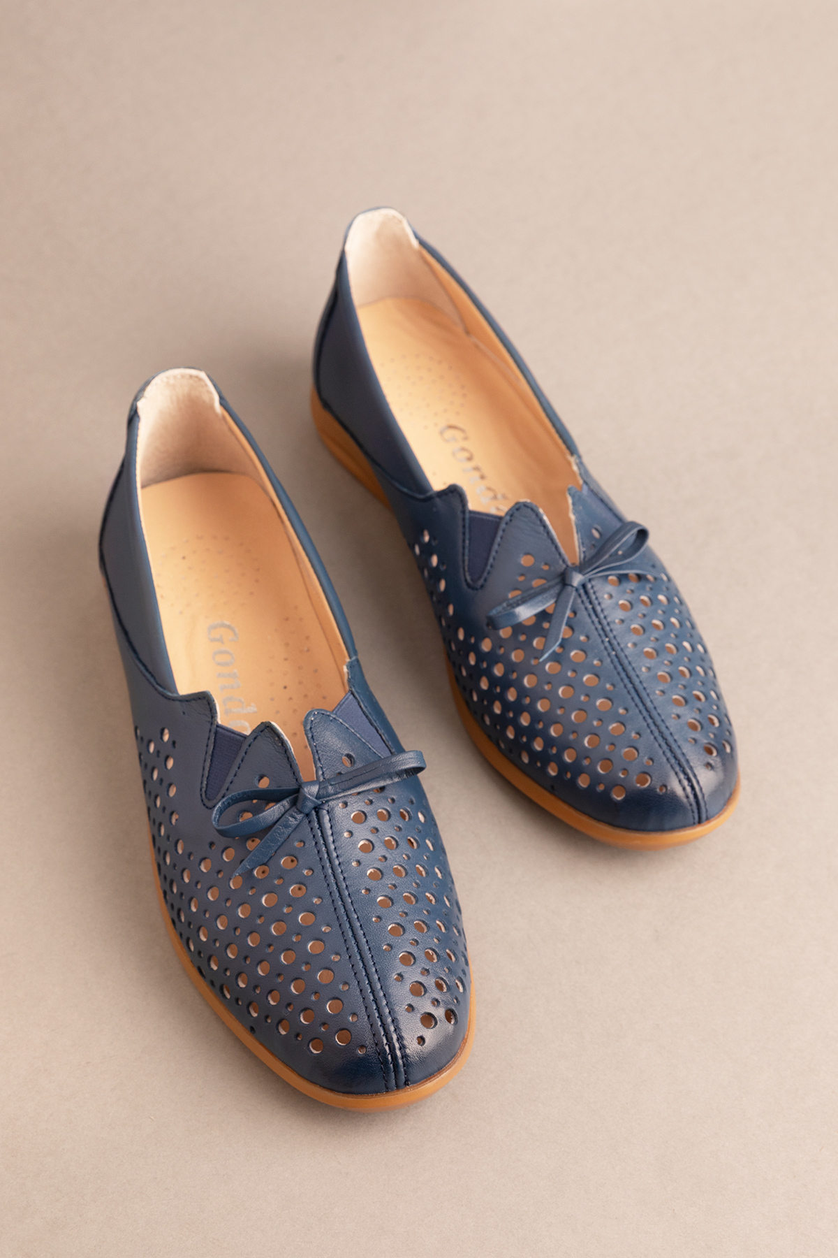 Gondol Hakiki Deri Ortopedik Taban Günlük Ayakkabı esfa.2605 - Görsel 2