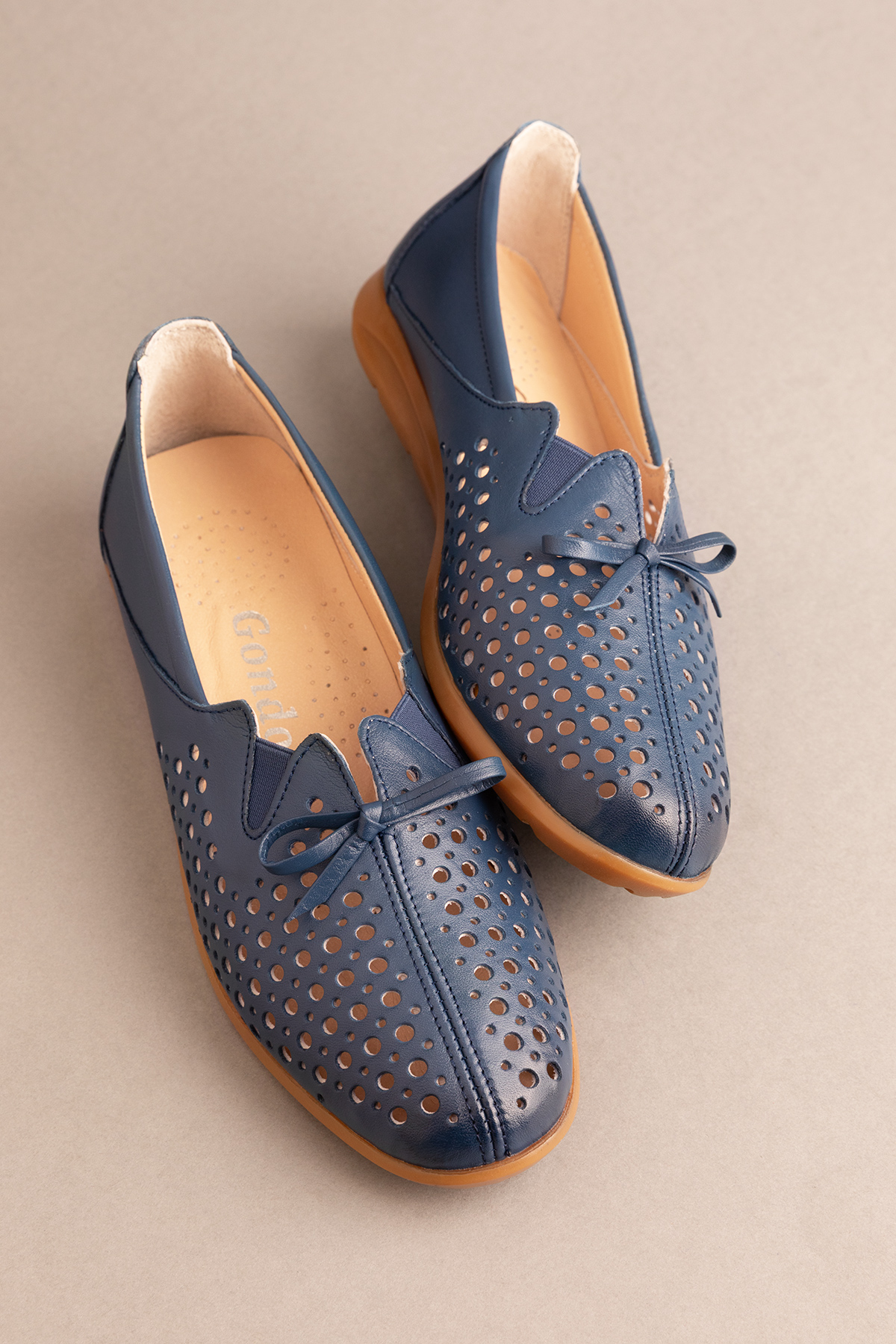 Gondol Hakiki Deri Ortopedik Taban Günlük Ayakkabı esfa.2605 - Görsel 3