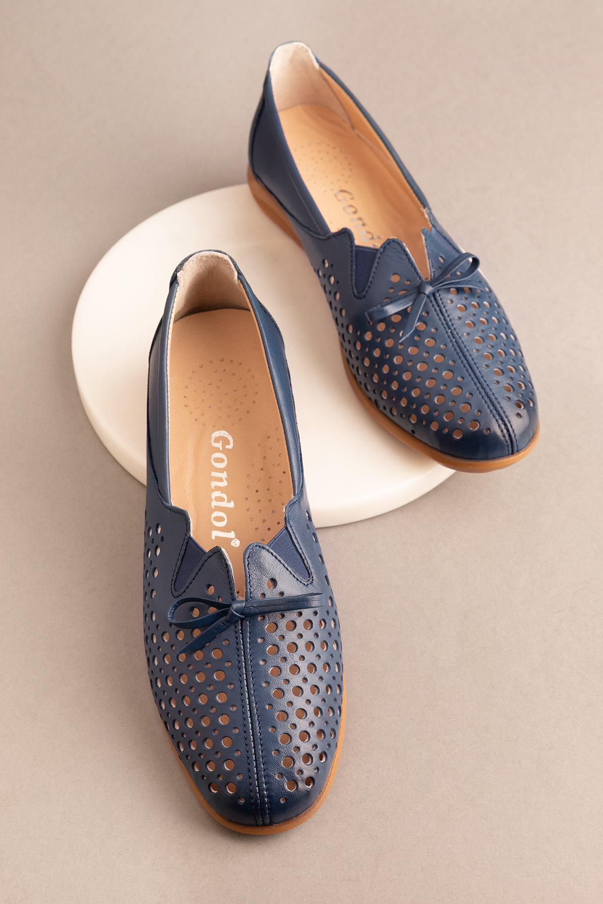 Gondol Hakiki Deri Ortopedik Taban Günlük Ayakkabı esfa.2605 - Görsel 6