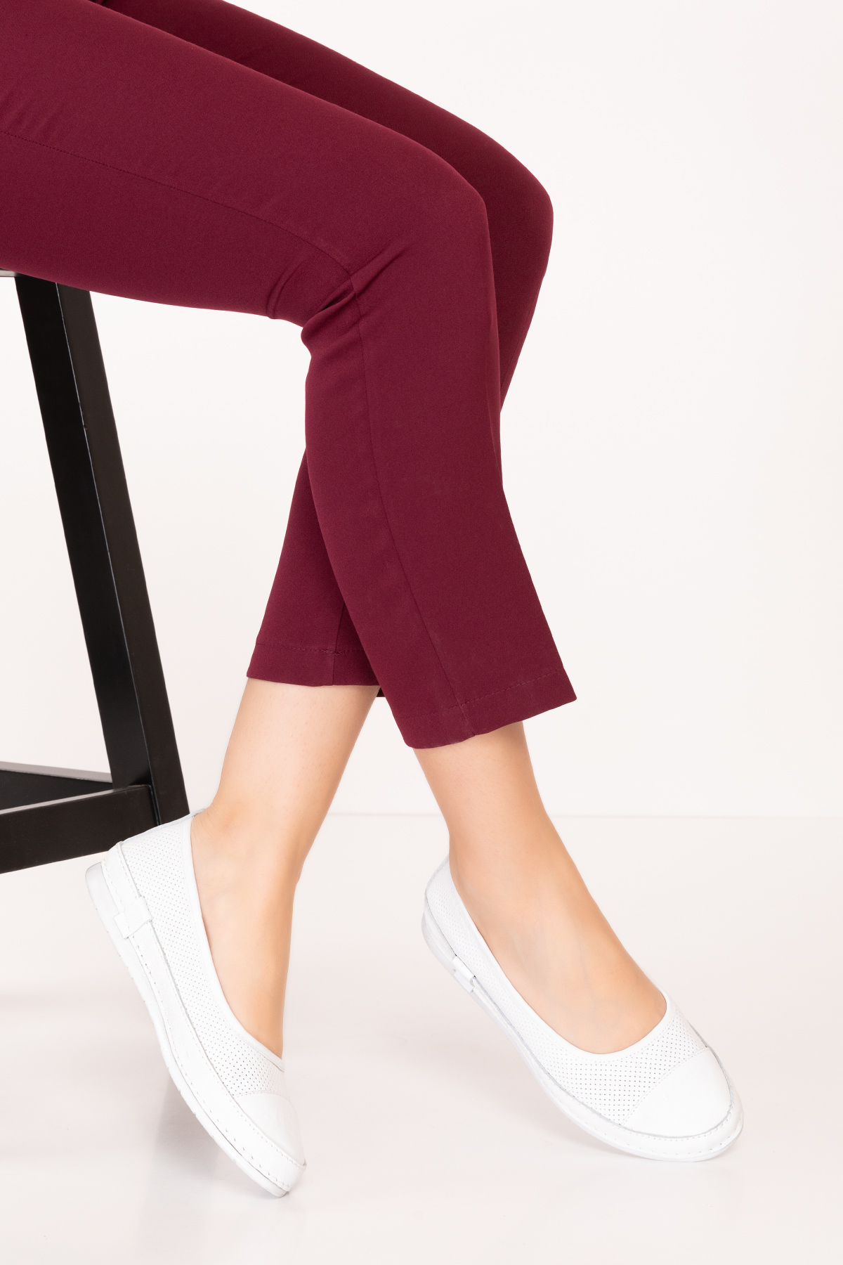 Gondol Hakiki Deri Rahat Yazlık Ayakkabı usl.2154 - Görsel 2