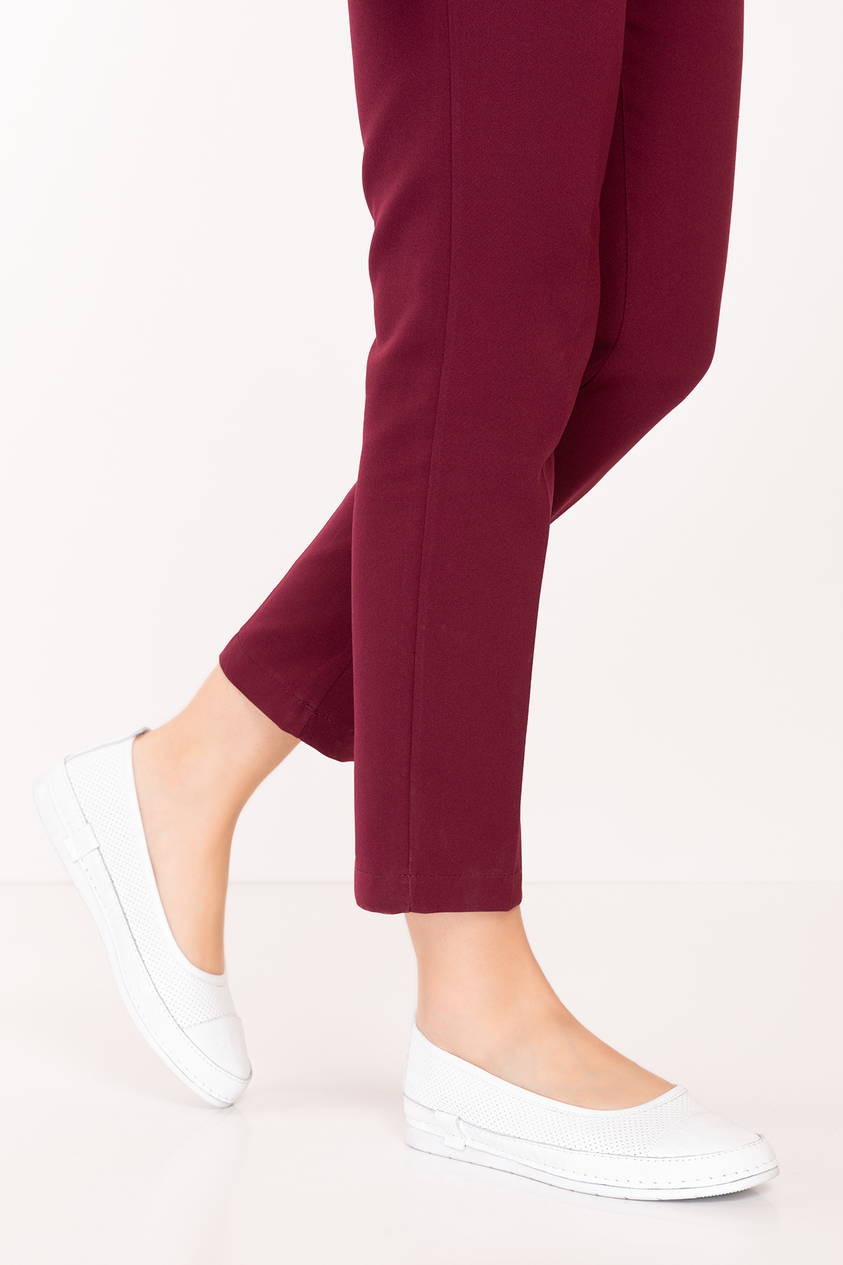 Gondol Hakiki Deri Rahat Yazlık Ayakkabı usl.2154 - Görsel 4