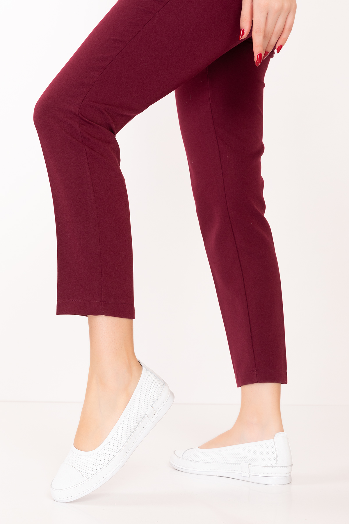 Gondol Hakiki Deri Rahat Yazlık Ayakkabı usl.2154 - Görsel 5