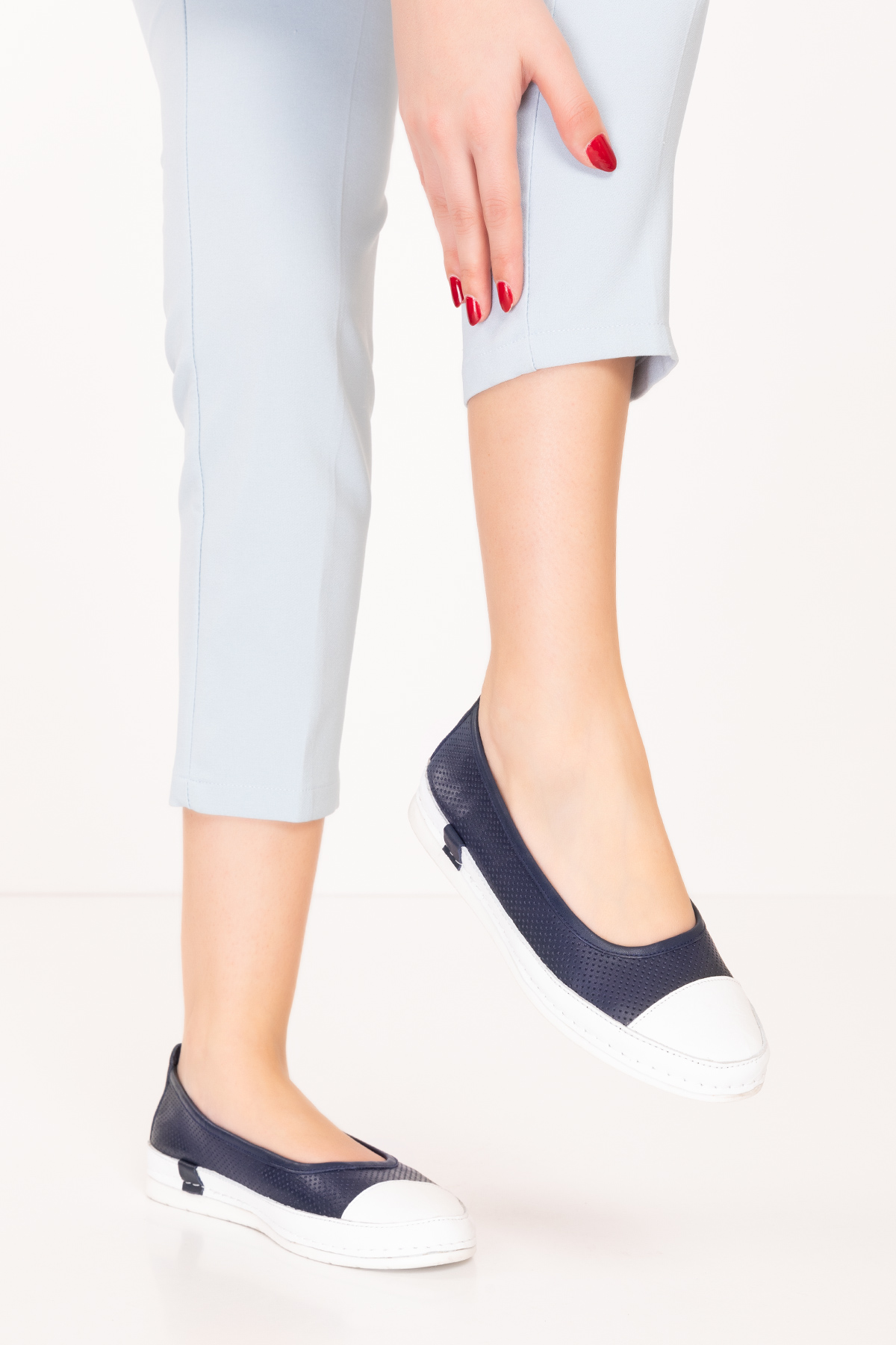 Gondol Hakiki Deri Rahat Yazlık Ayakkabı usl.2154 - Görsel 5