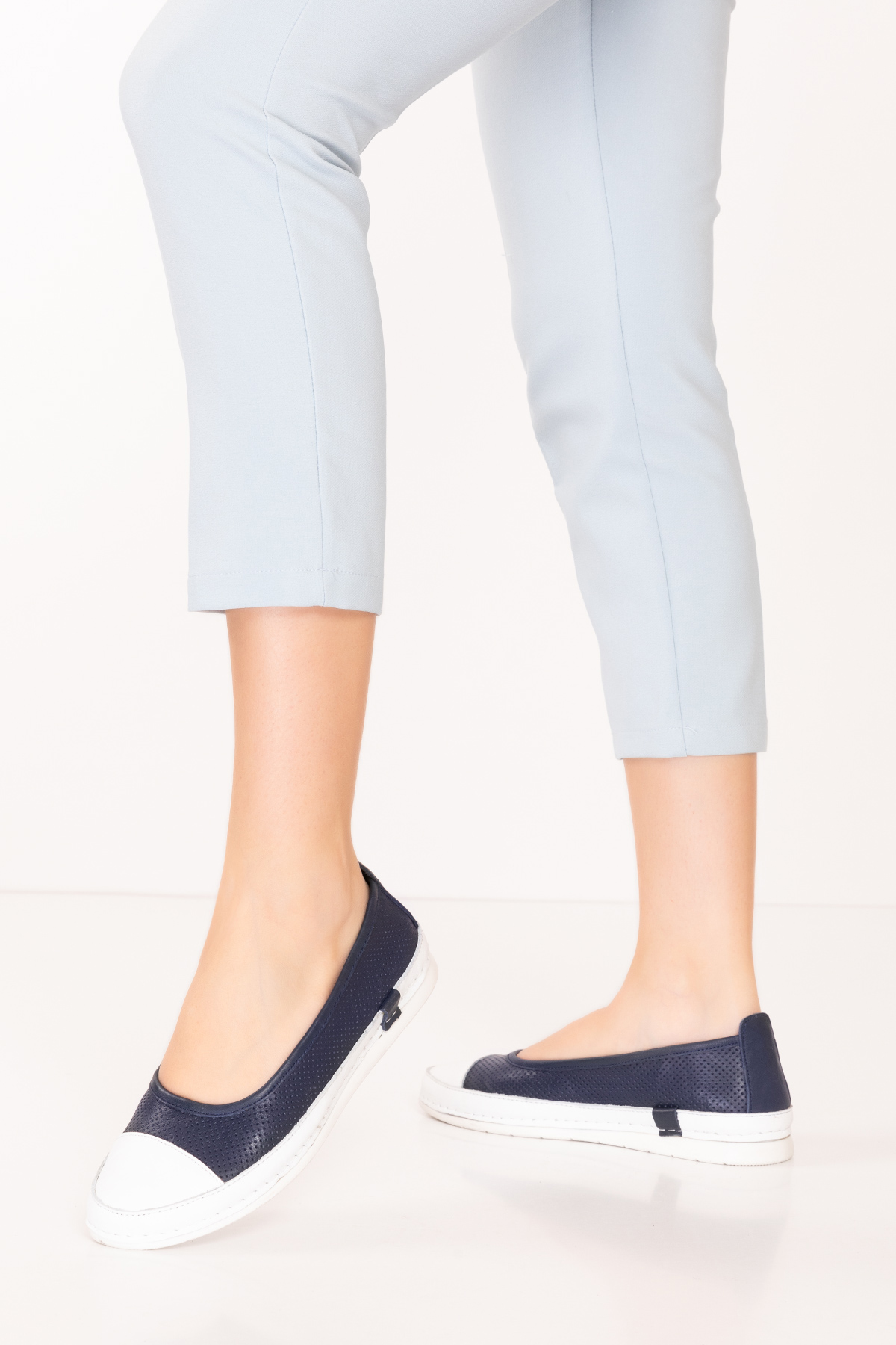 Gondol Hakiki Deri Rahat Yazlık Ayakkabı usl.2154 - Görsel 6