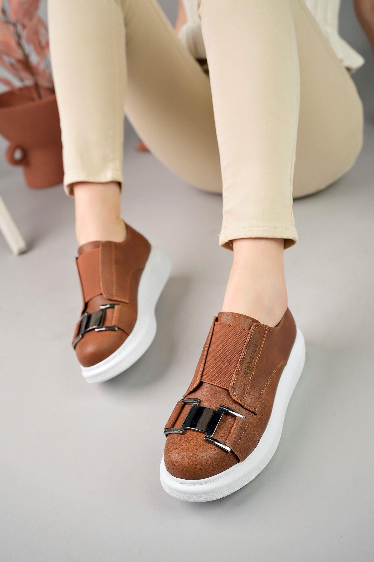 Taba Casual Kadın Ayakkabı - Görsel 2