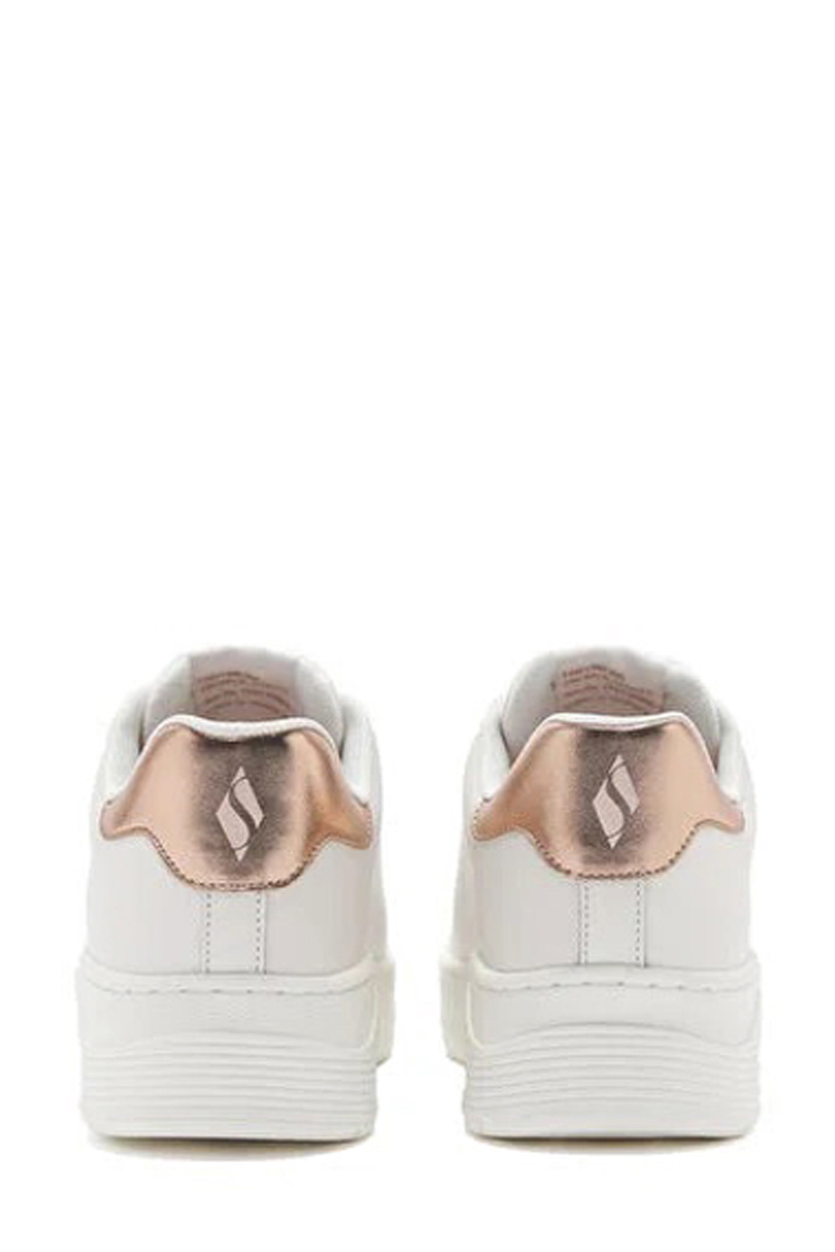 UNO COURT Beyaz Kadın Sneaker - Görsel 5