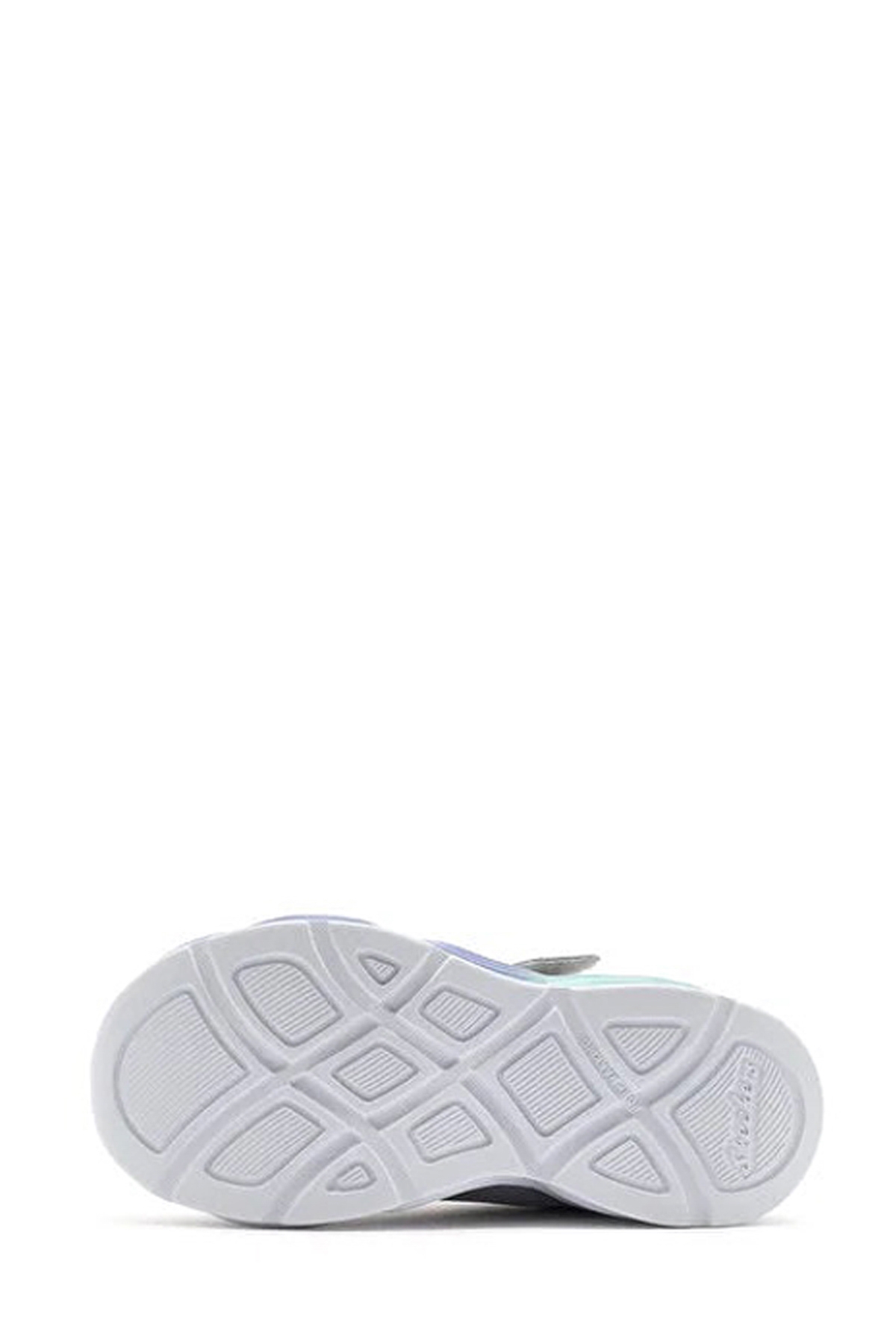 Skechers TWISTY GLOW Gümüş Kız Çocuk Sneaker - Görsel 7