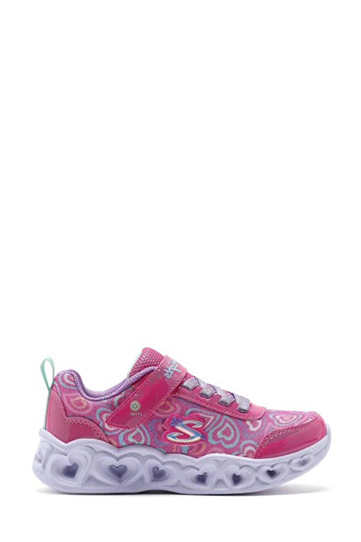 Skechers HEART LIGHTS Pembe Kız Çocuk Sneaker - Görsel 2