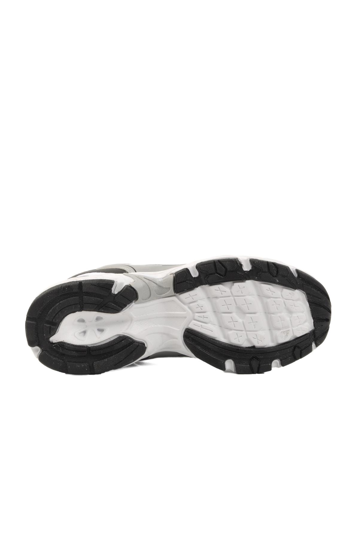 Run G Beyaz-Siyah Hafif Esnek Spor Ayakkabı - Görsel 6