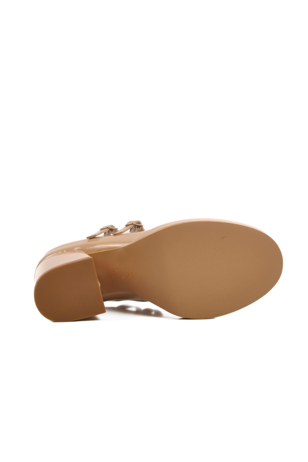 336526 Z Ten Rugan Kadın Topuklu Ayakkabı - Görsel 6