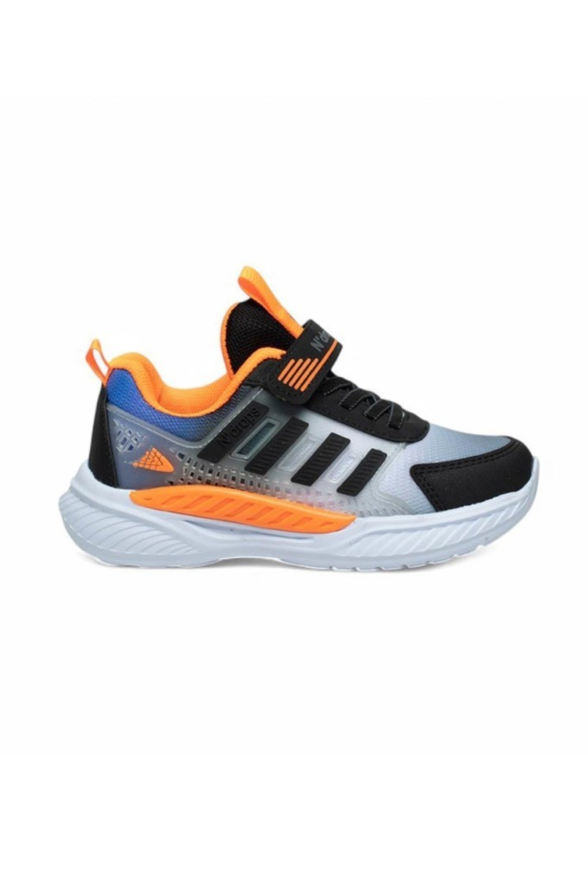 023-25 Anorak Anatomik Çocuk Sneaker Siyah Oranj 31-35 - Görsel 2