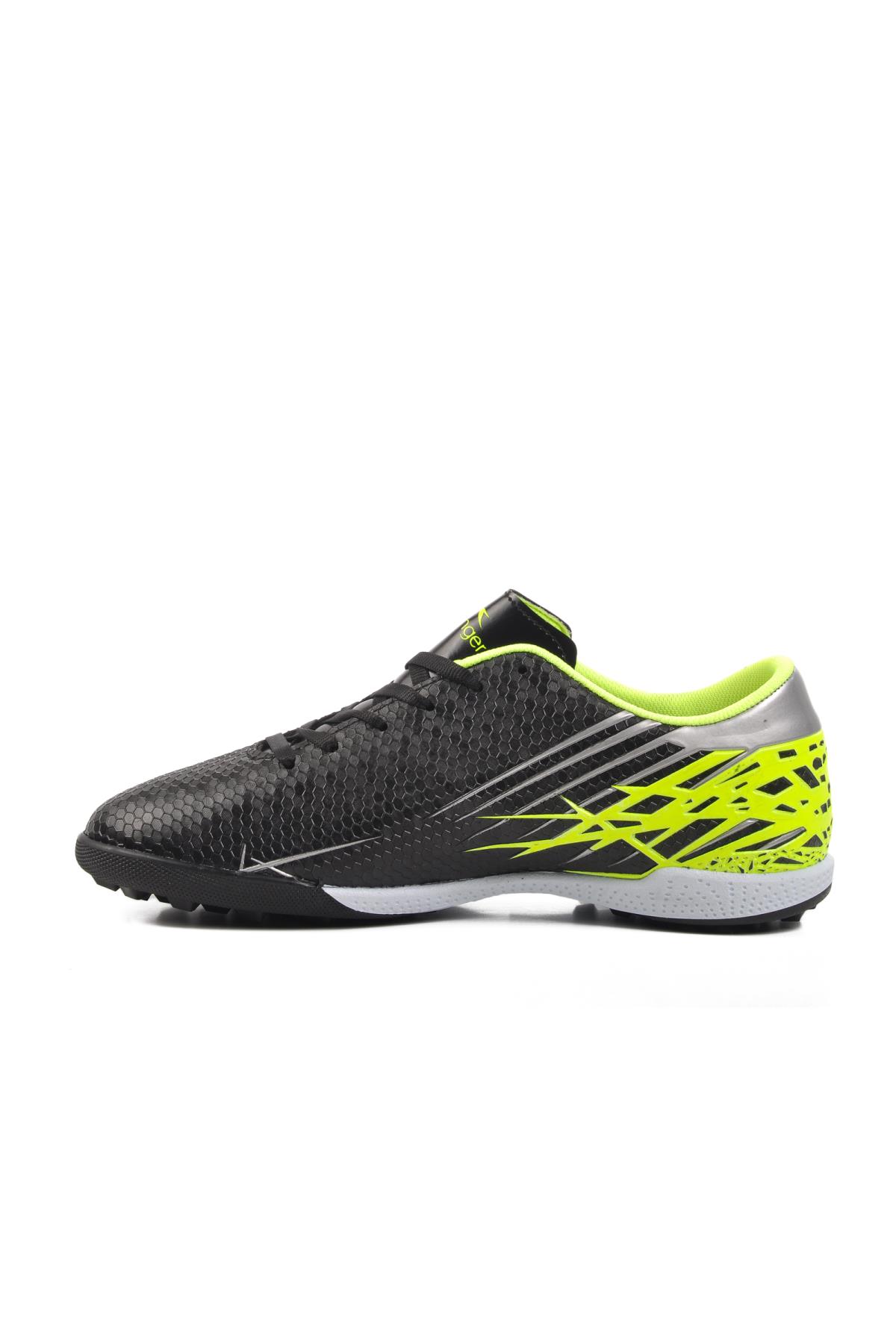 Carlo M Siyah-Yeşil Erkek Halı Saha Ayakkabısı - Görsel 3