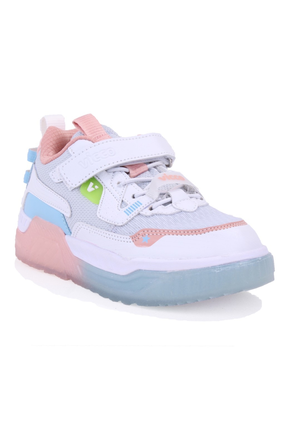 Aidos 346F25Y187 Pudra Ortopedik Günlük Kız Çocuk Spor Ayakkabı - Görsel 3