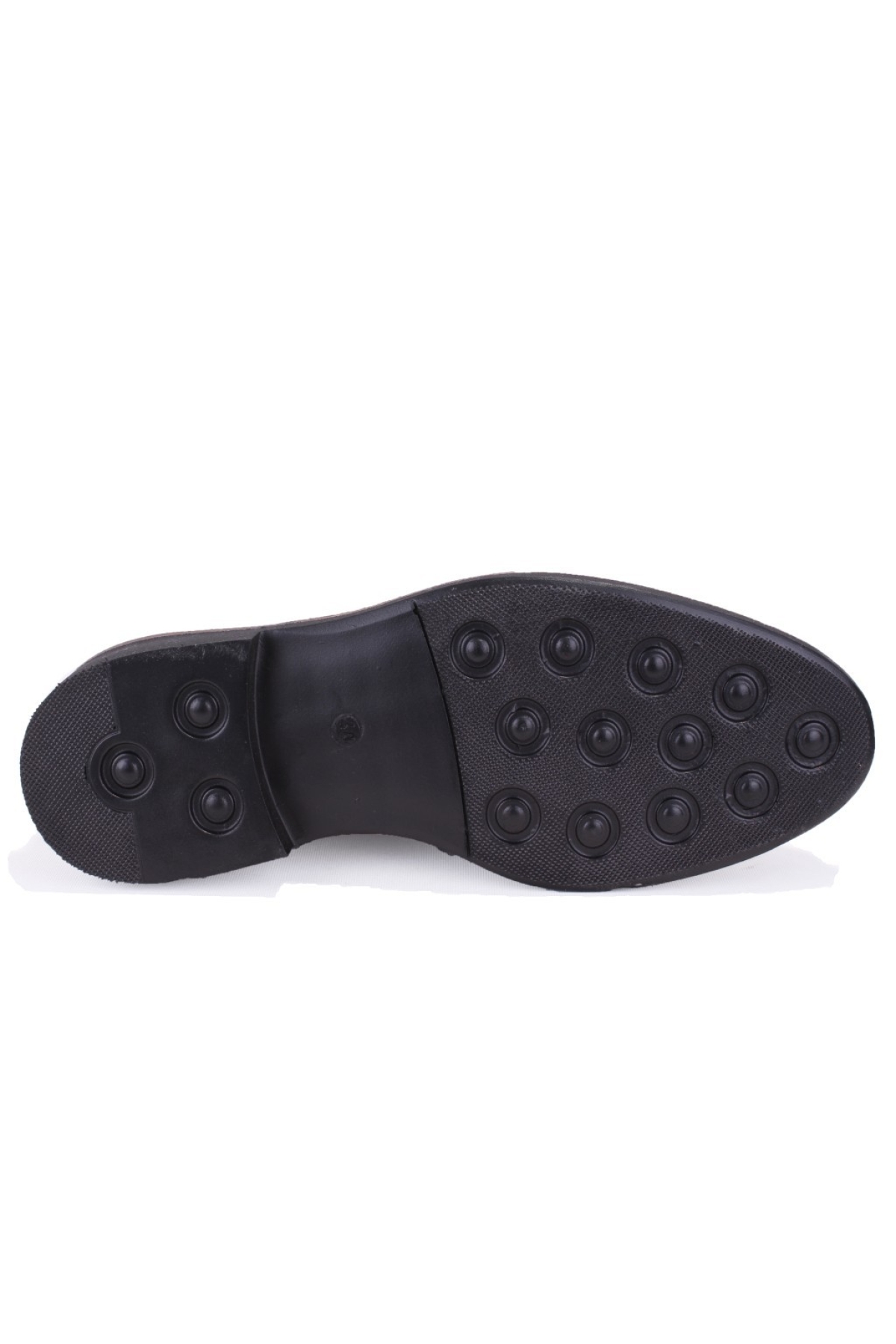 DMA08-983 Siyah Ortopedik Klasik Erkek Deri Ayakkabı - Görsel 5