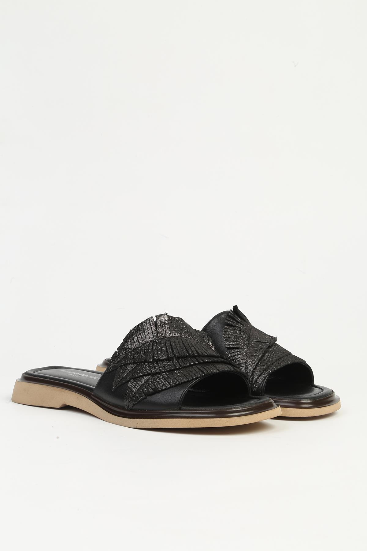 Siyah Kadın Terlik PC-54624 - Görsel 3