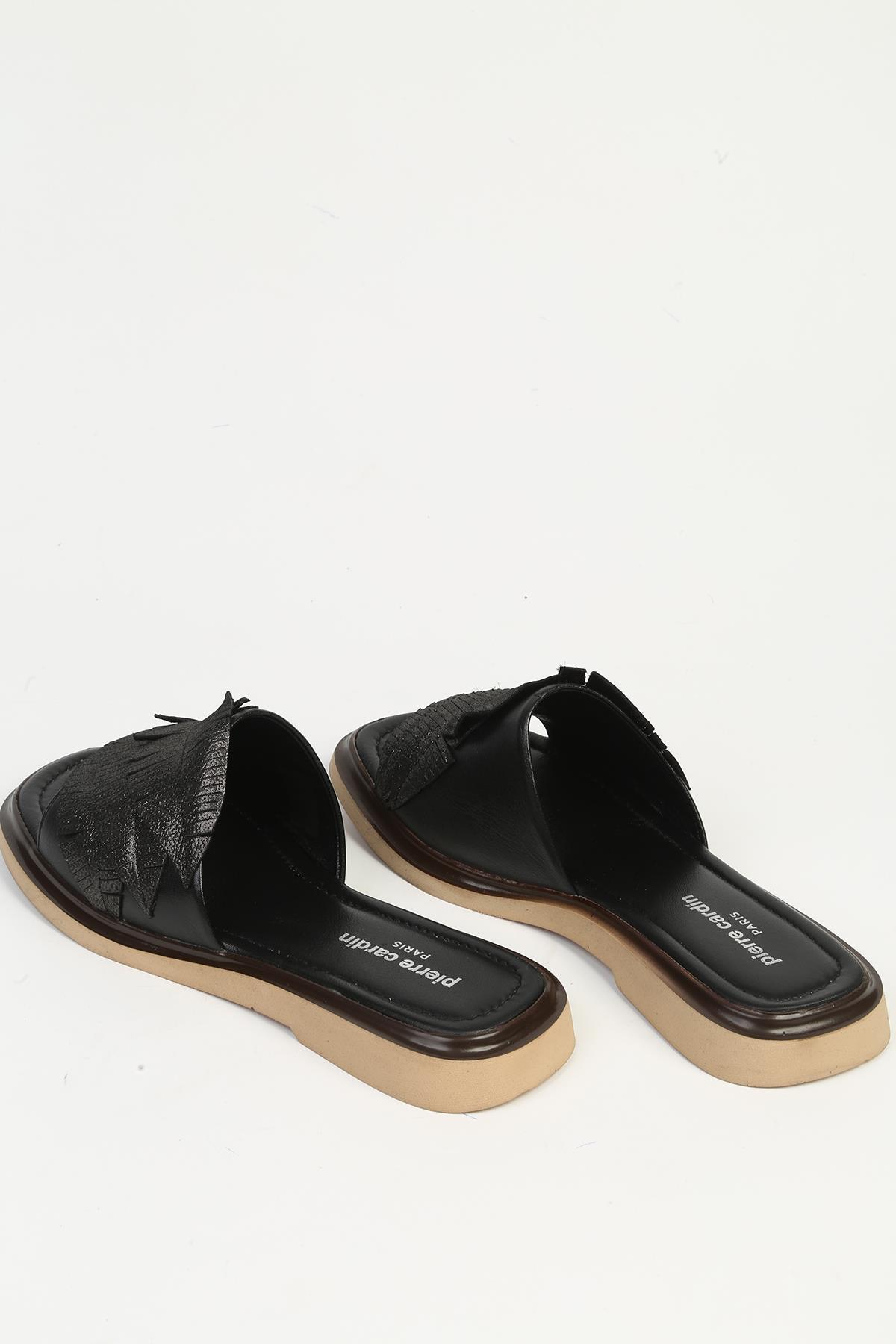 Siyah Kadın Terlik PC-54624 - Görsel 4