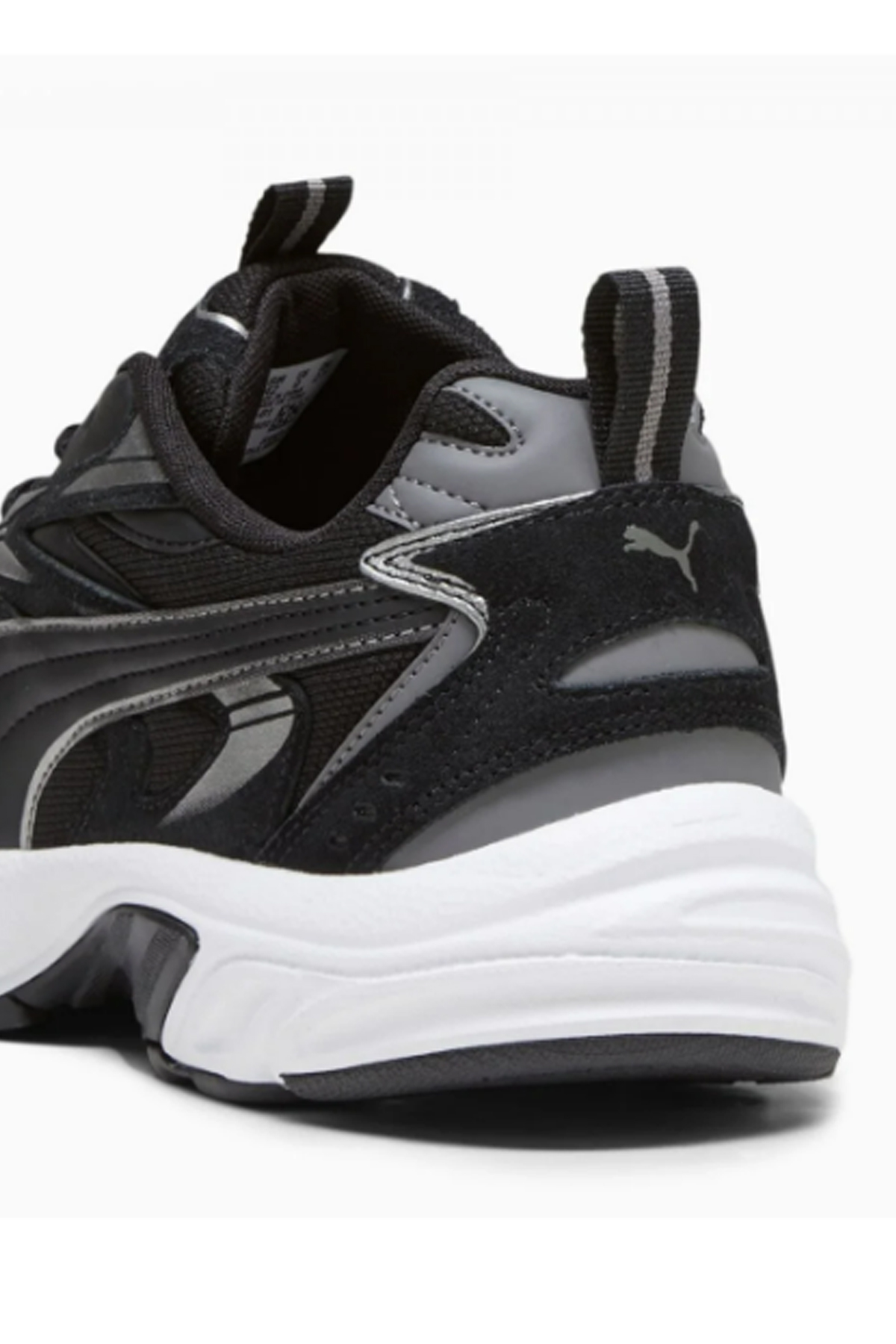 Milenio Tech Suede Erkek Sneaker Ayakkabı Siyah - Görsel 4