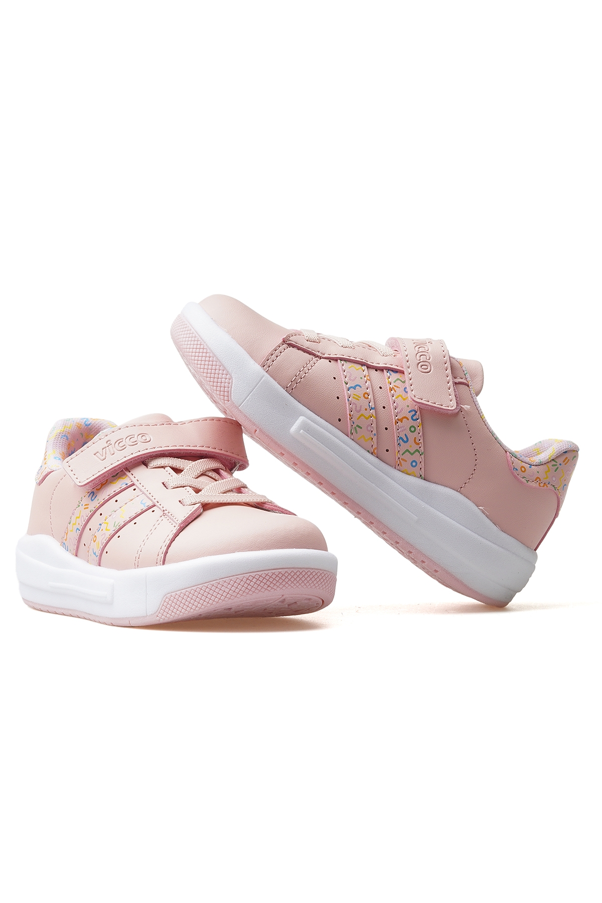 Pukky Kız Çocuk Işıklı Sneaker Spor Ayakkabı 25y 220.110 Pk Pudra - Görsel 7