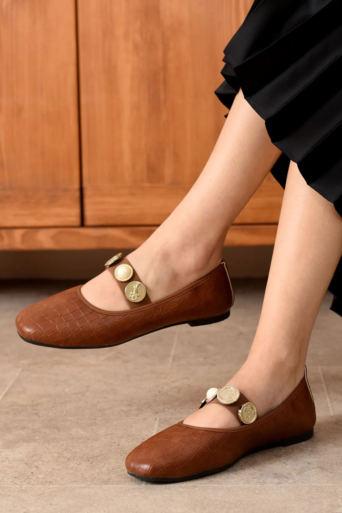 Kadın Günlük Babet Rahat Hafif Ses Yapmaz 1021-111-0005 - Görsel 2