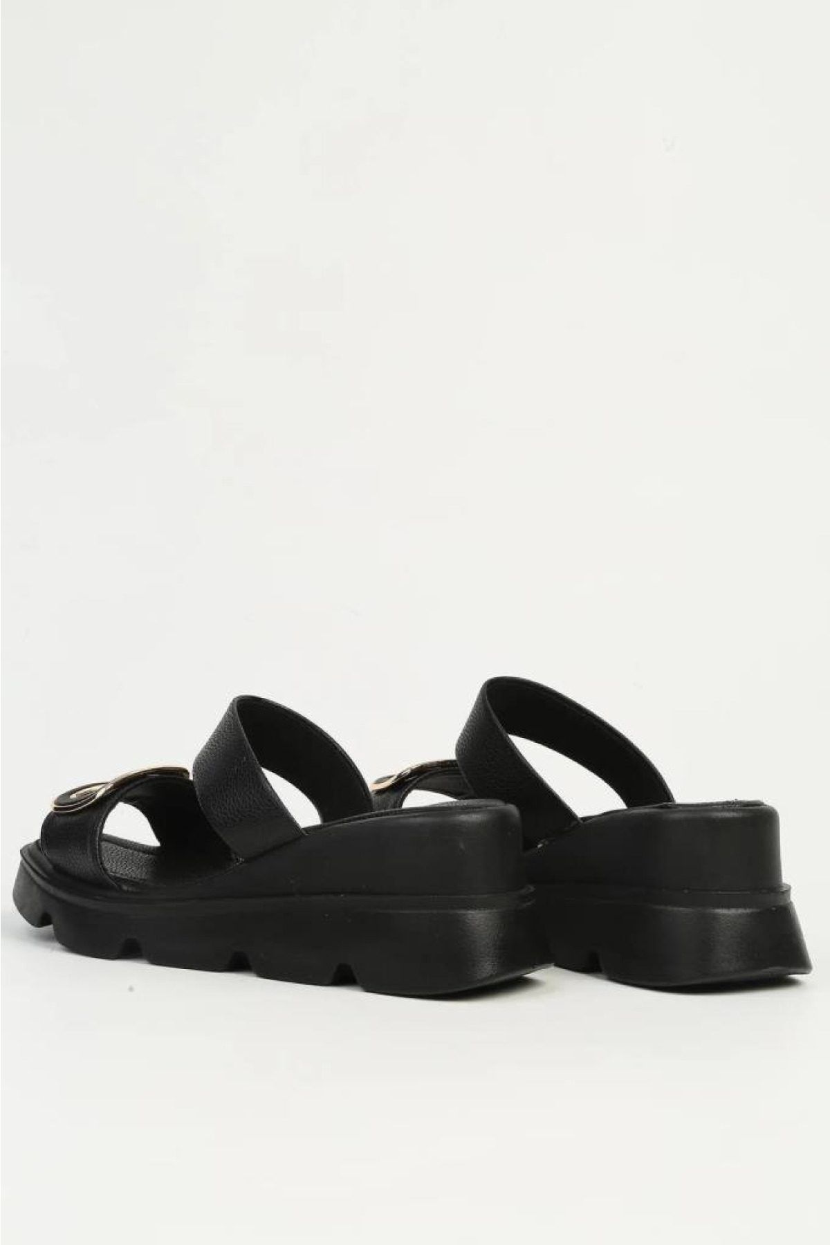 PC-7531 Ortopedik Dolgu Topuk Kadın Terlik - Görsel 4
