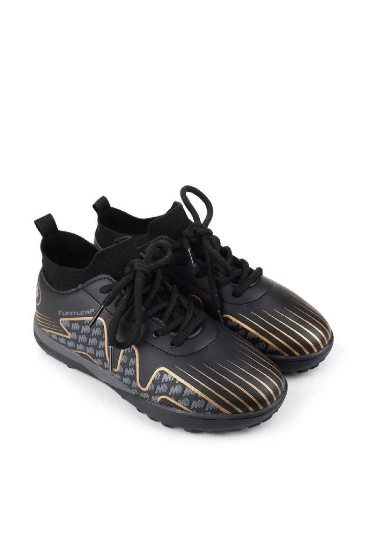 Pele Erkek Çocuk Çoraplı Halı Saha Futbol Ayakkabı - Görsel 3