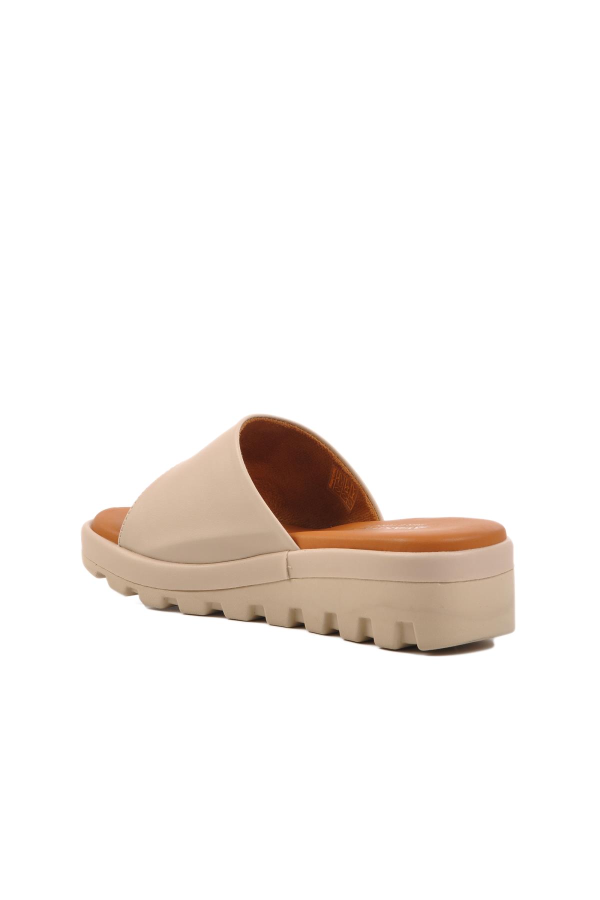 581026 Z Bej Kadın Terlik - Görsel 5